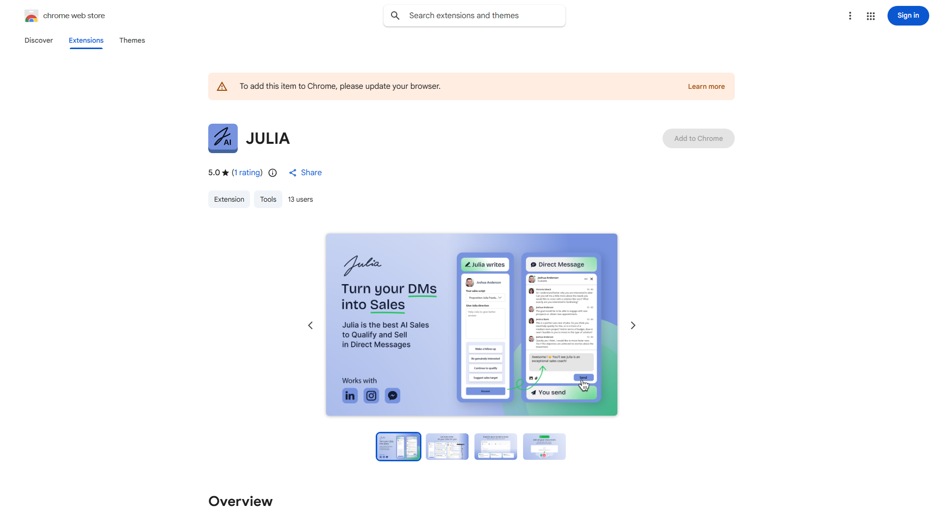 Julia AI Sales Coach