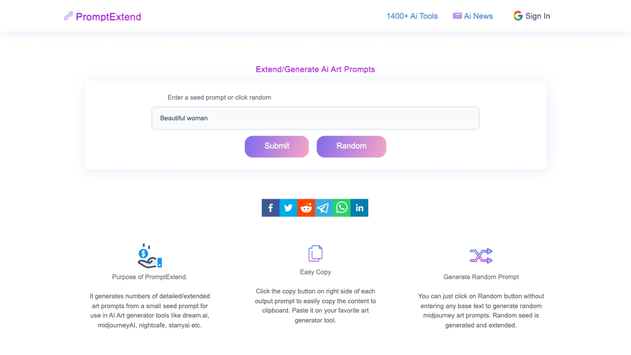 AI Prompt Library Tools