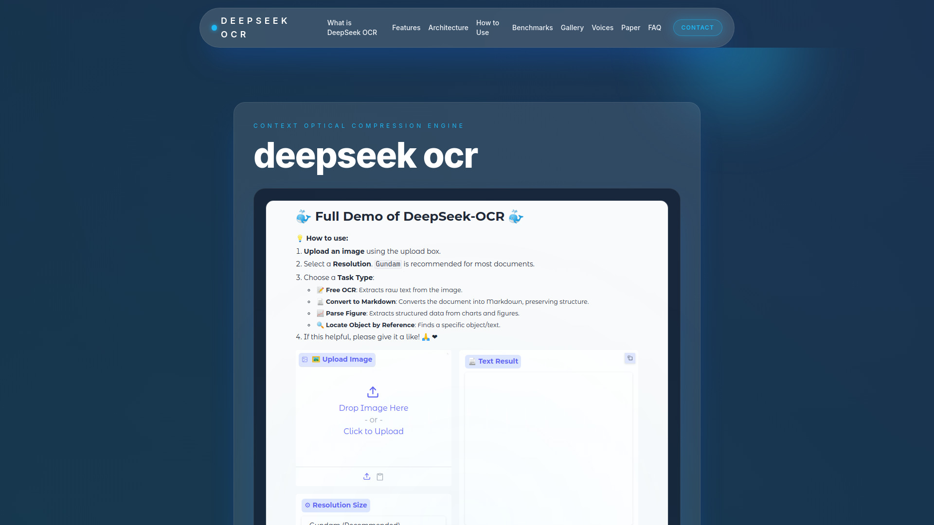 Deepseek OCR