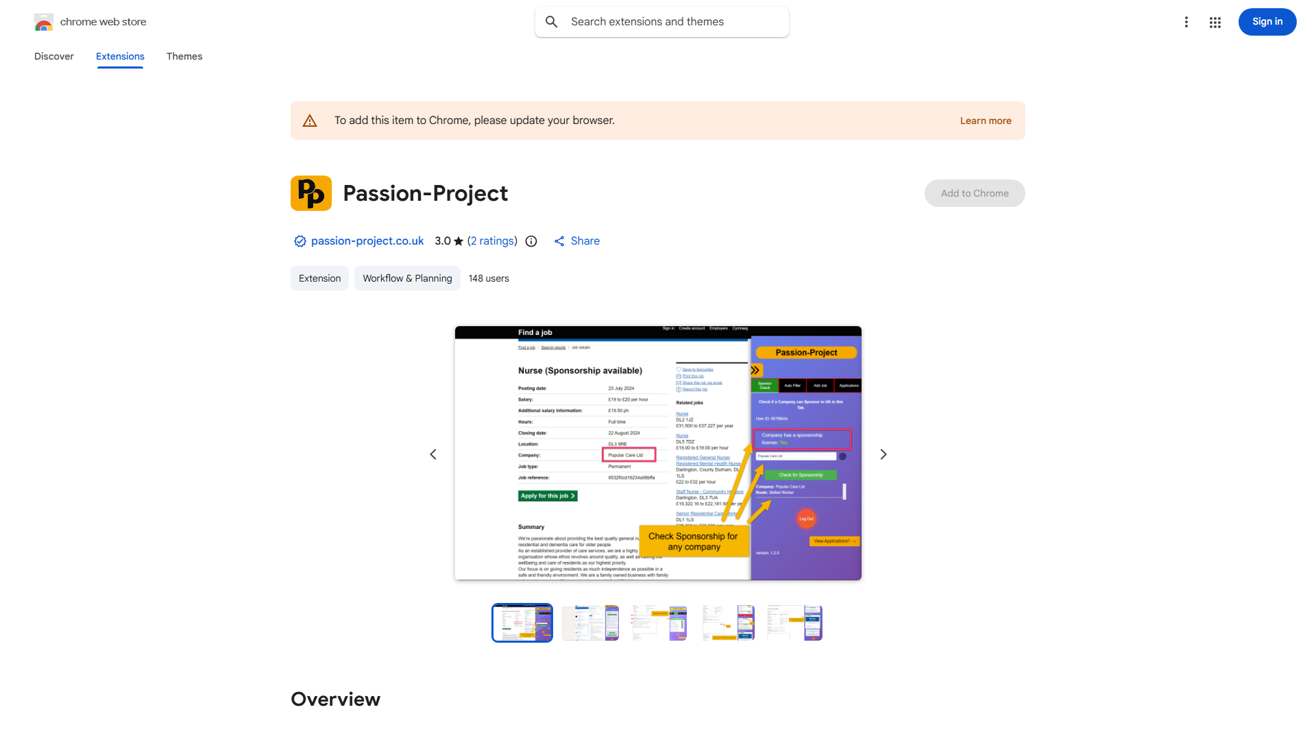 UK Sponsorship AI Companion