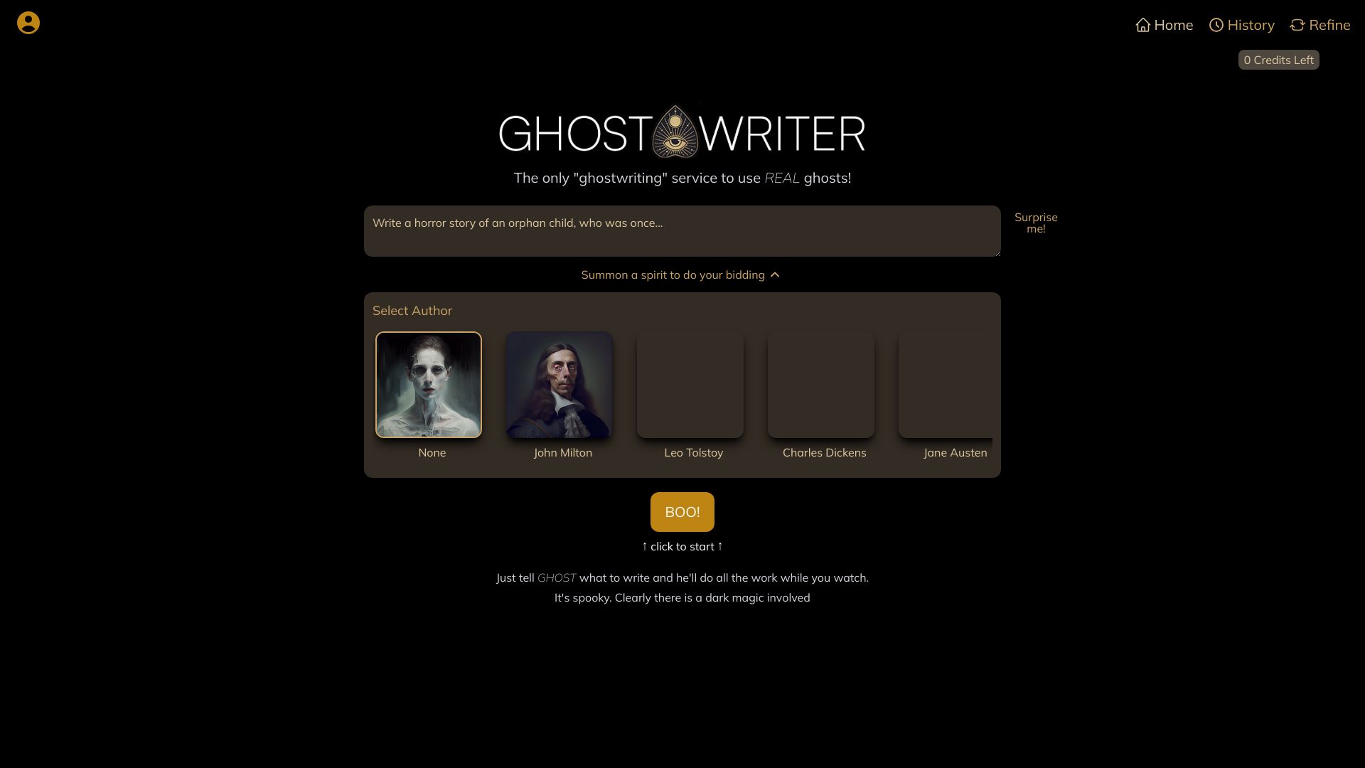 Ghostwriting