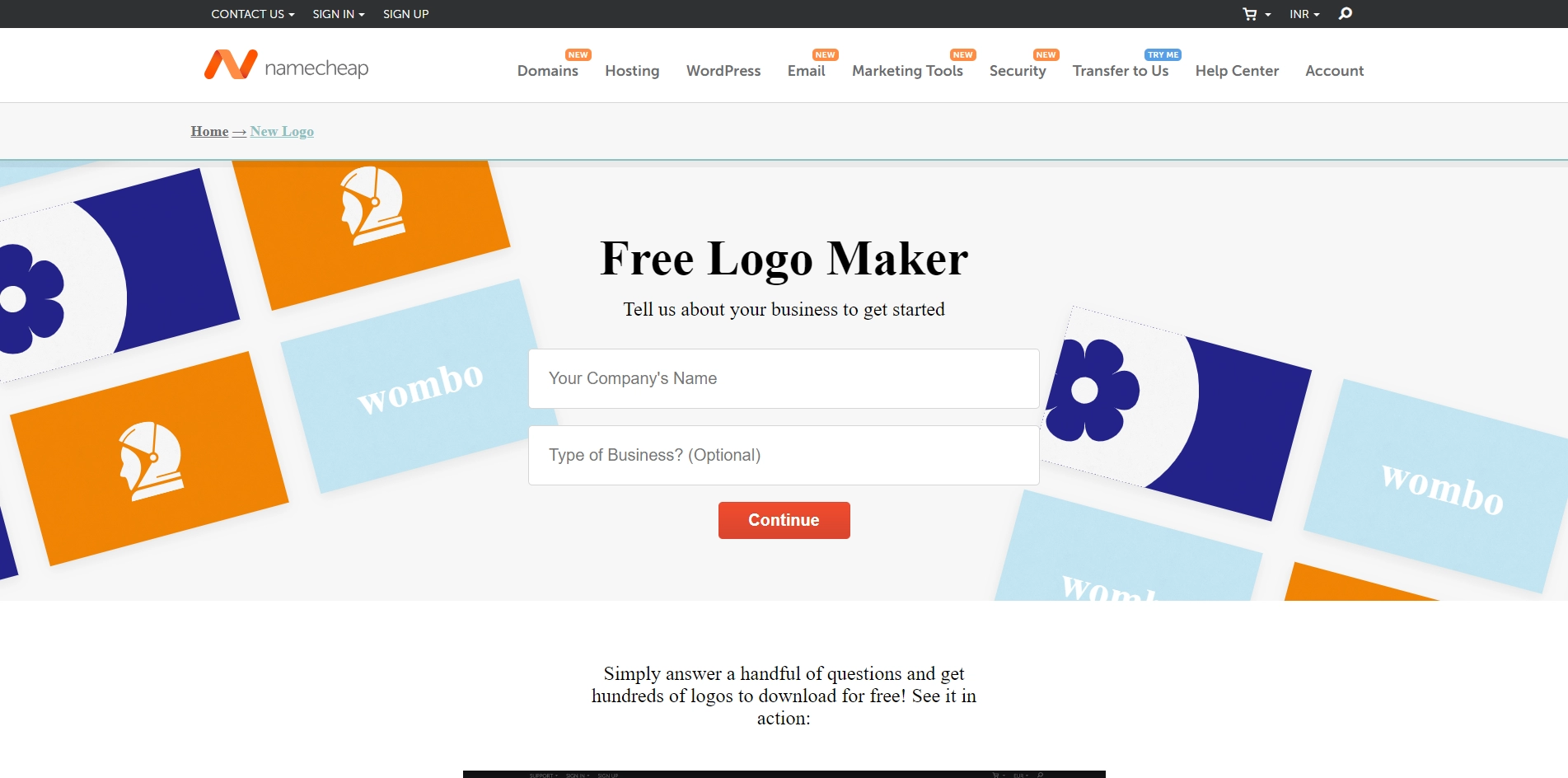 Namecheap Logo Maker