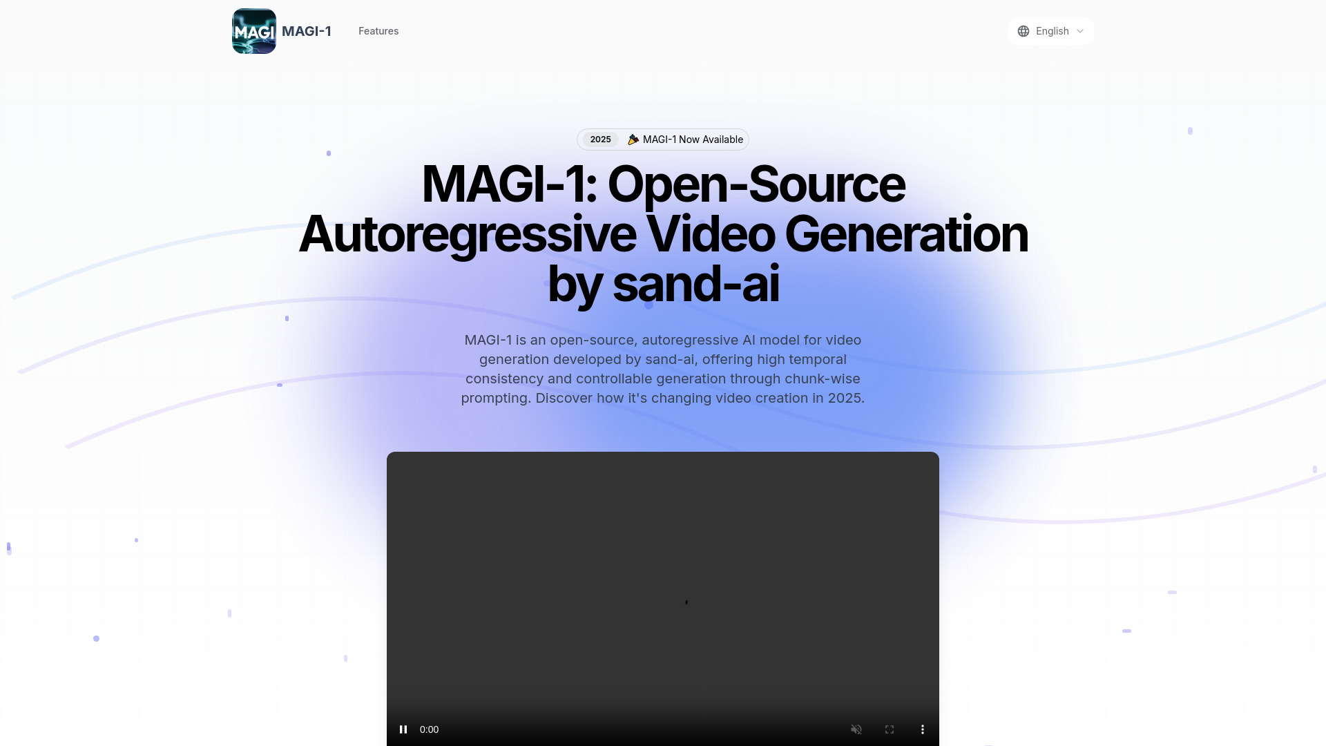 MAGI-1 AI Video Generator