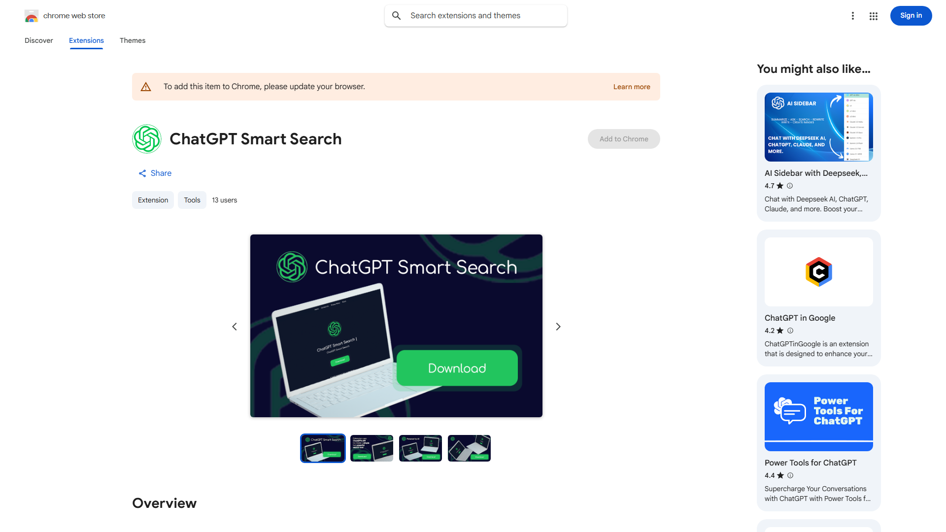 ChatGPT Smart Search