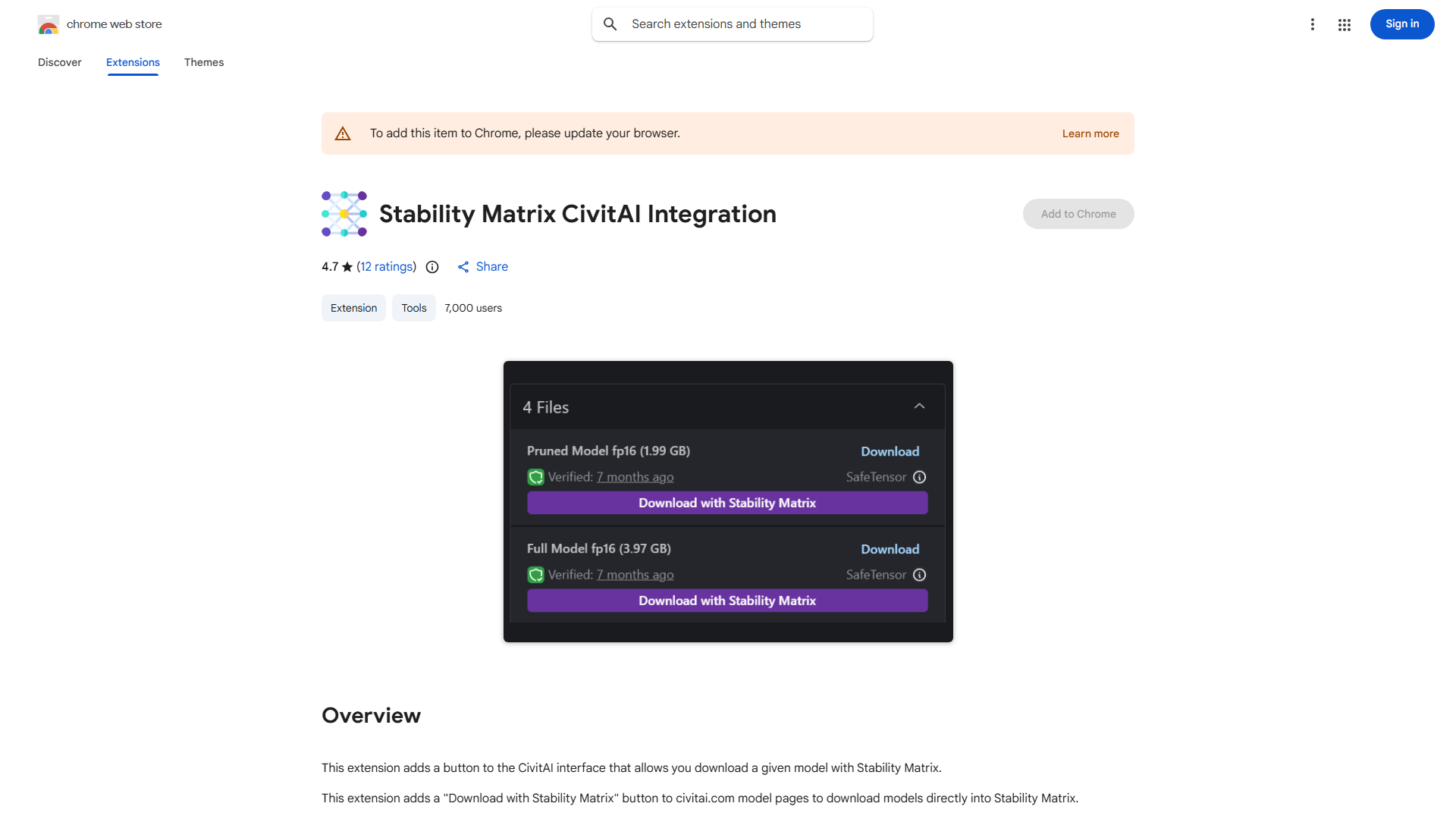 Civitai Stability Matrix Downloader Extension