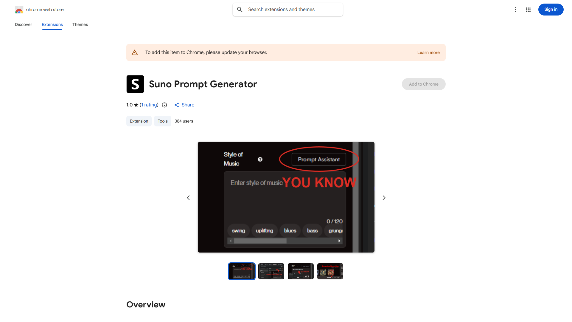 Suno Prompt Generator