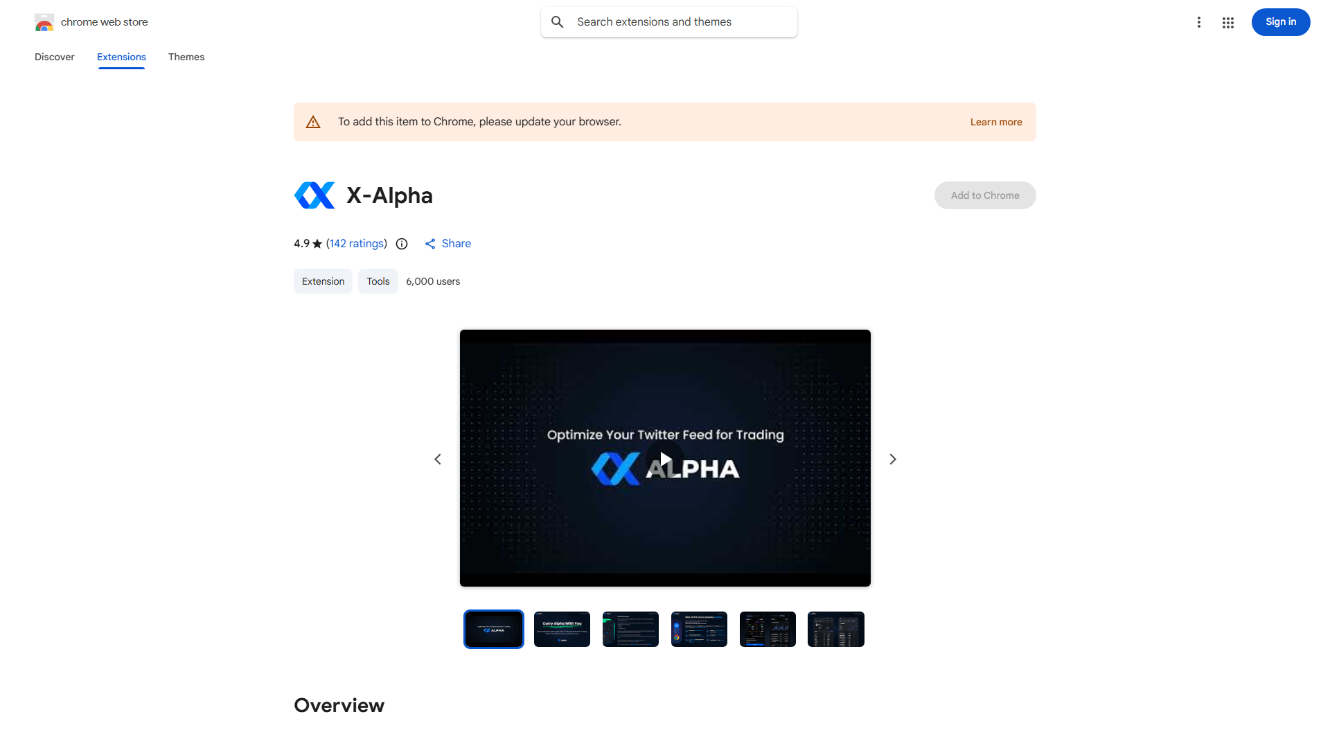 X-Alpha Chrome Extension
