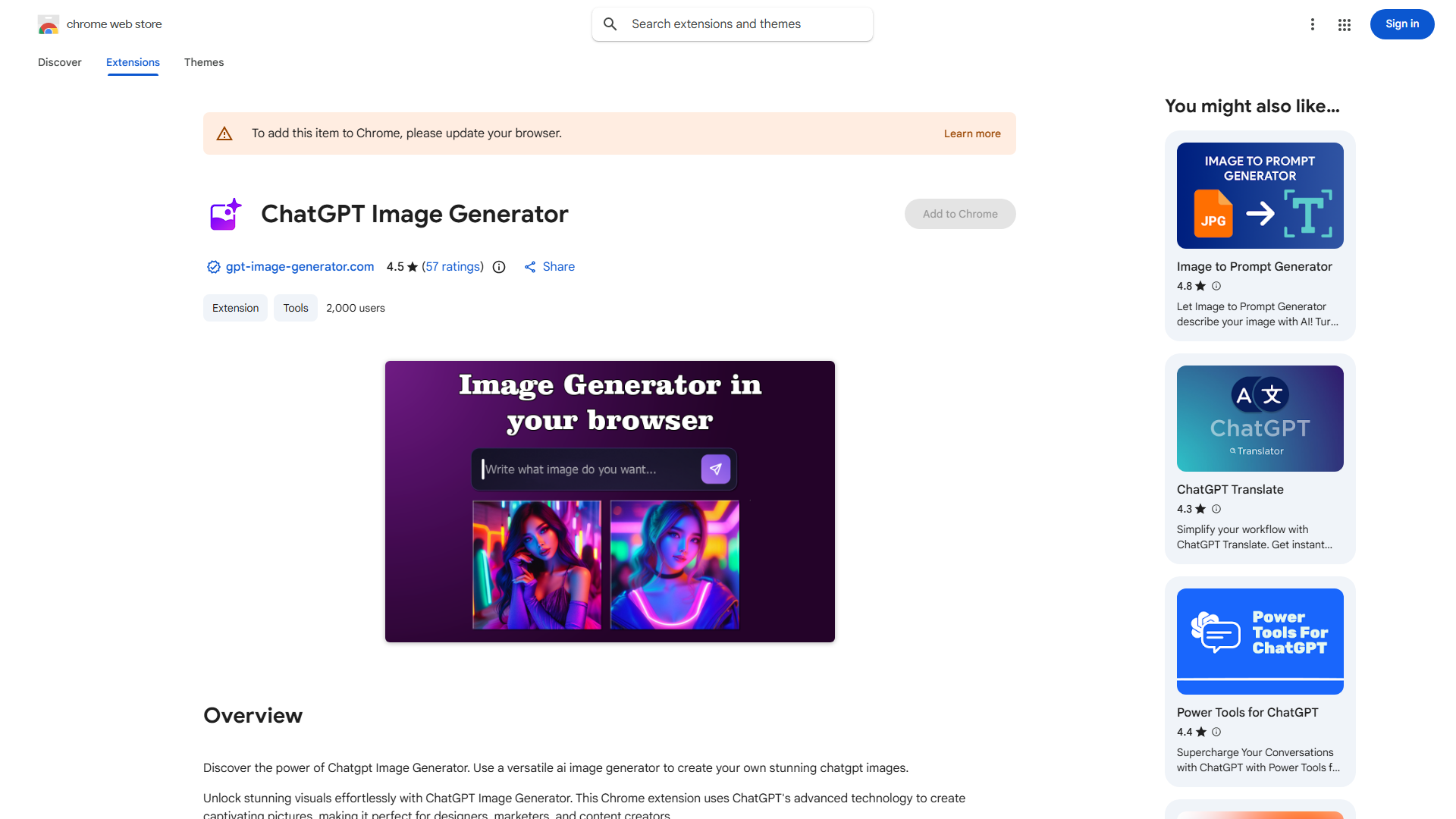 ChatGPT Image Generator