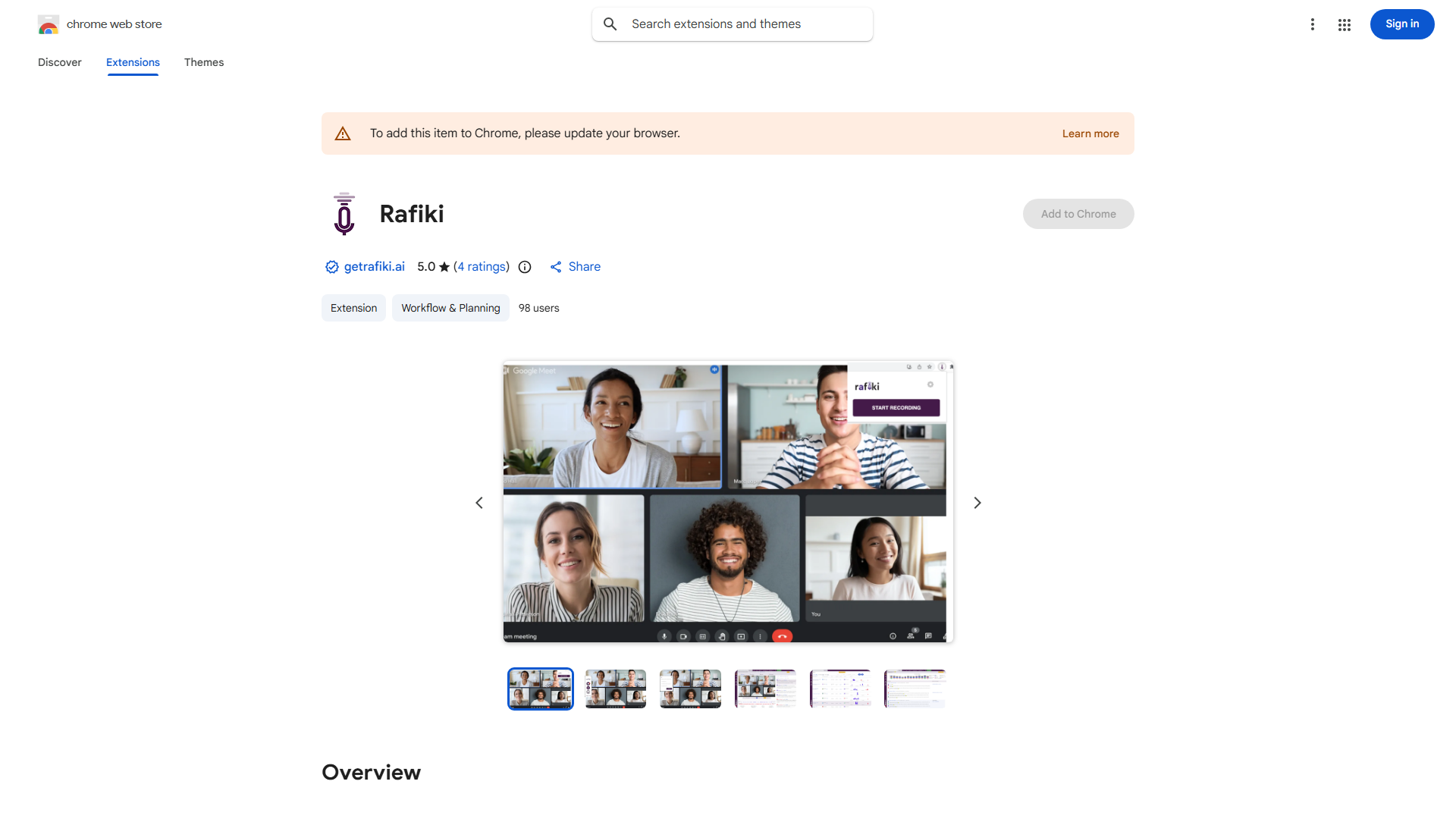 Records, transcribes, summarizes and analyzes web conference meetings