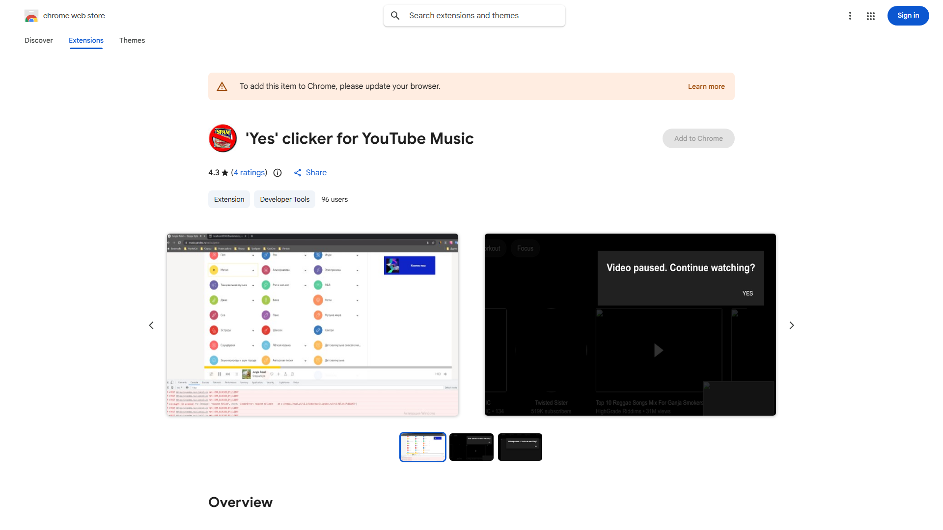YouTube Music Auto-Yes