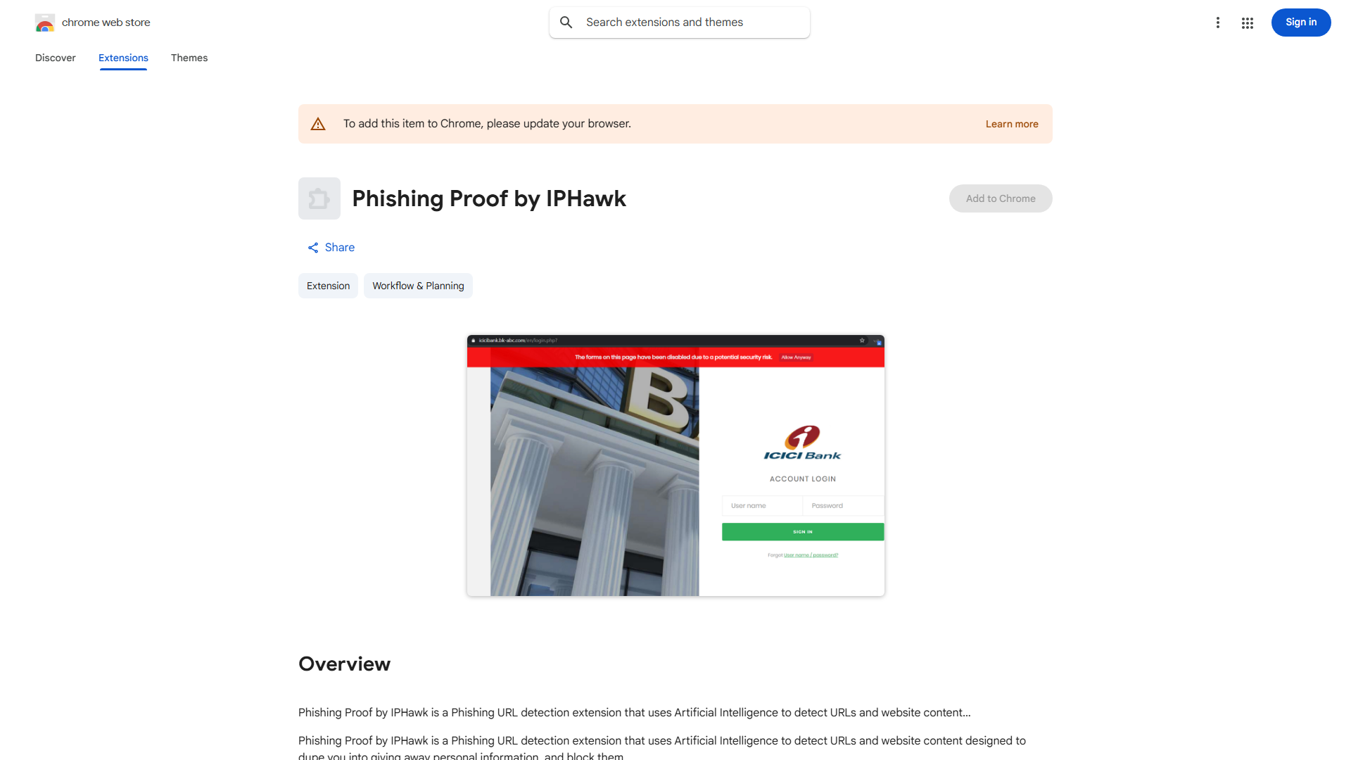 Phishing Proof by IPHawk