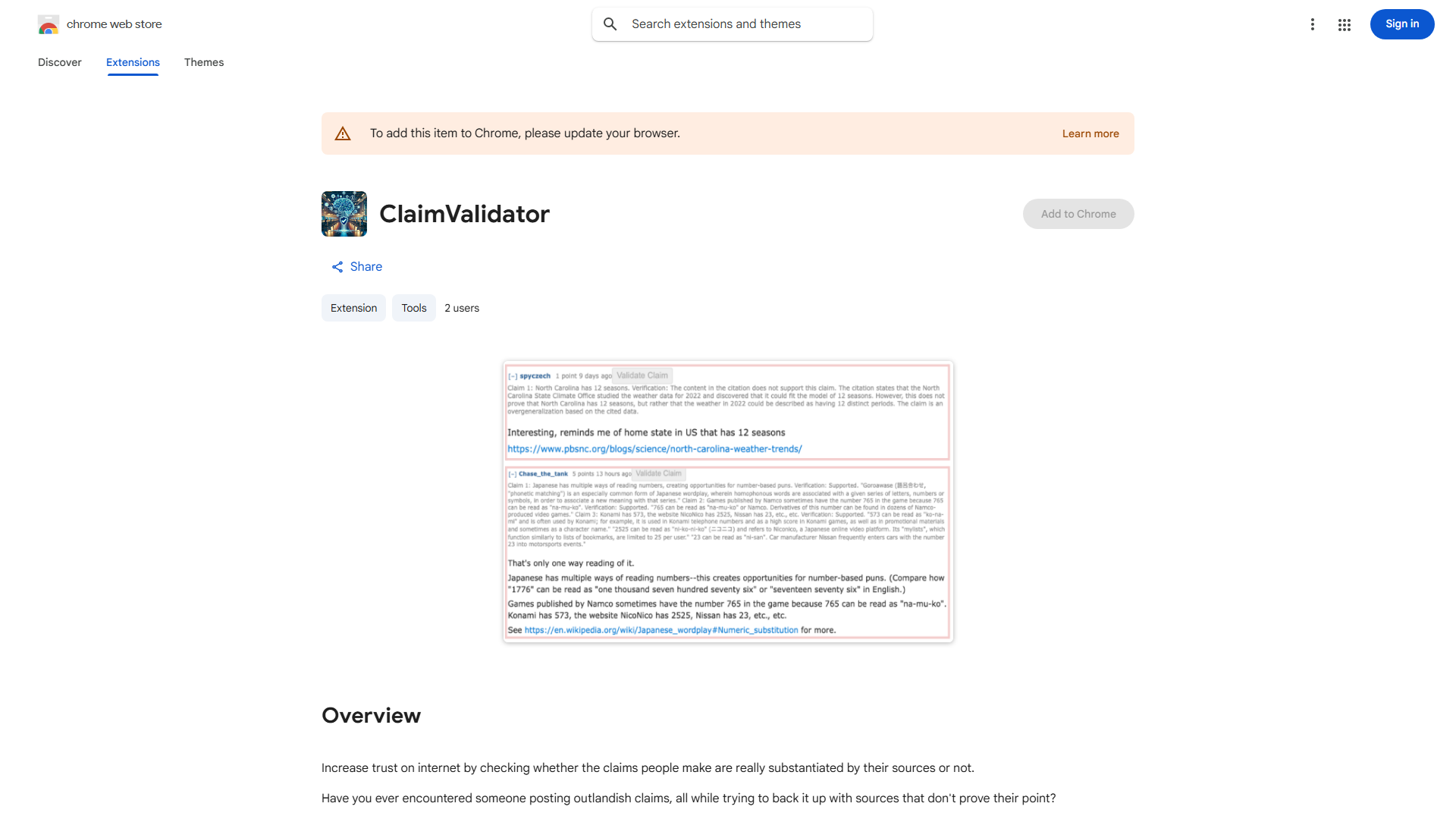Reddit Claim Validator