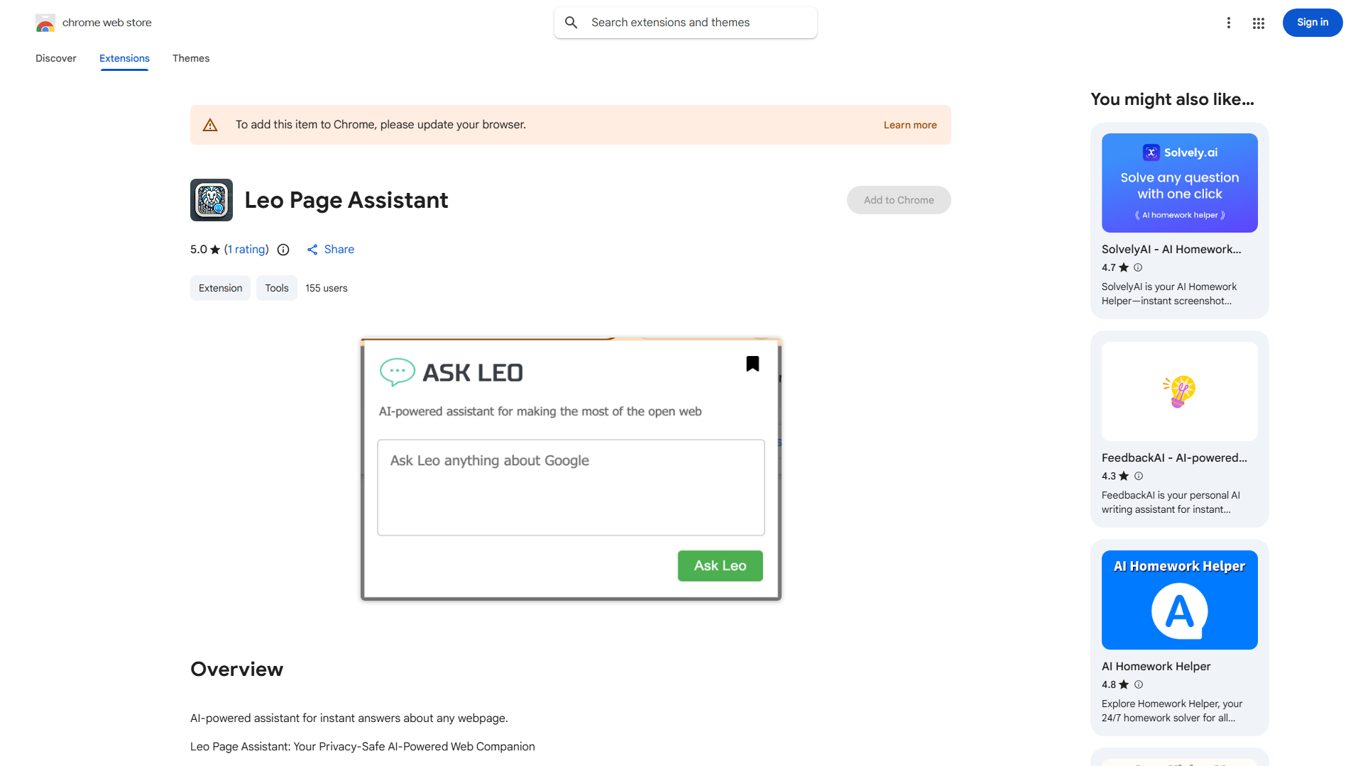 Leo Page Assistant