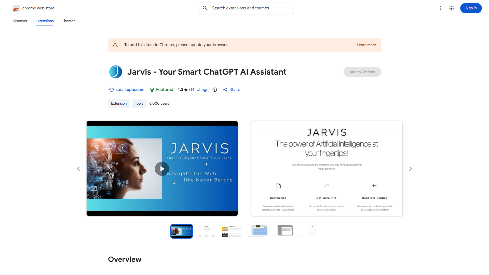 Jarvis - Your Smart ChatGPT AI Assistant