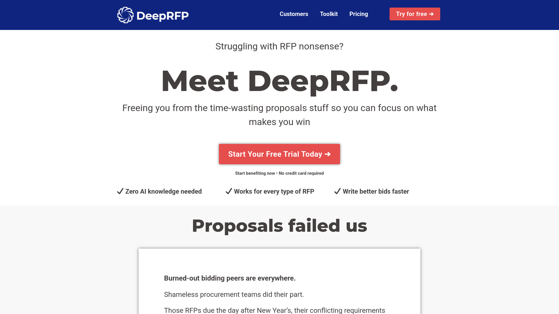 DeepRFP
