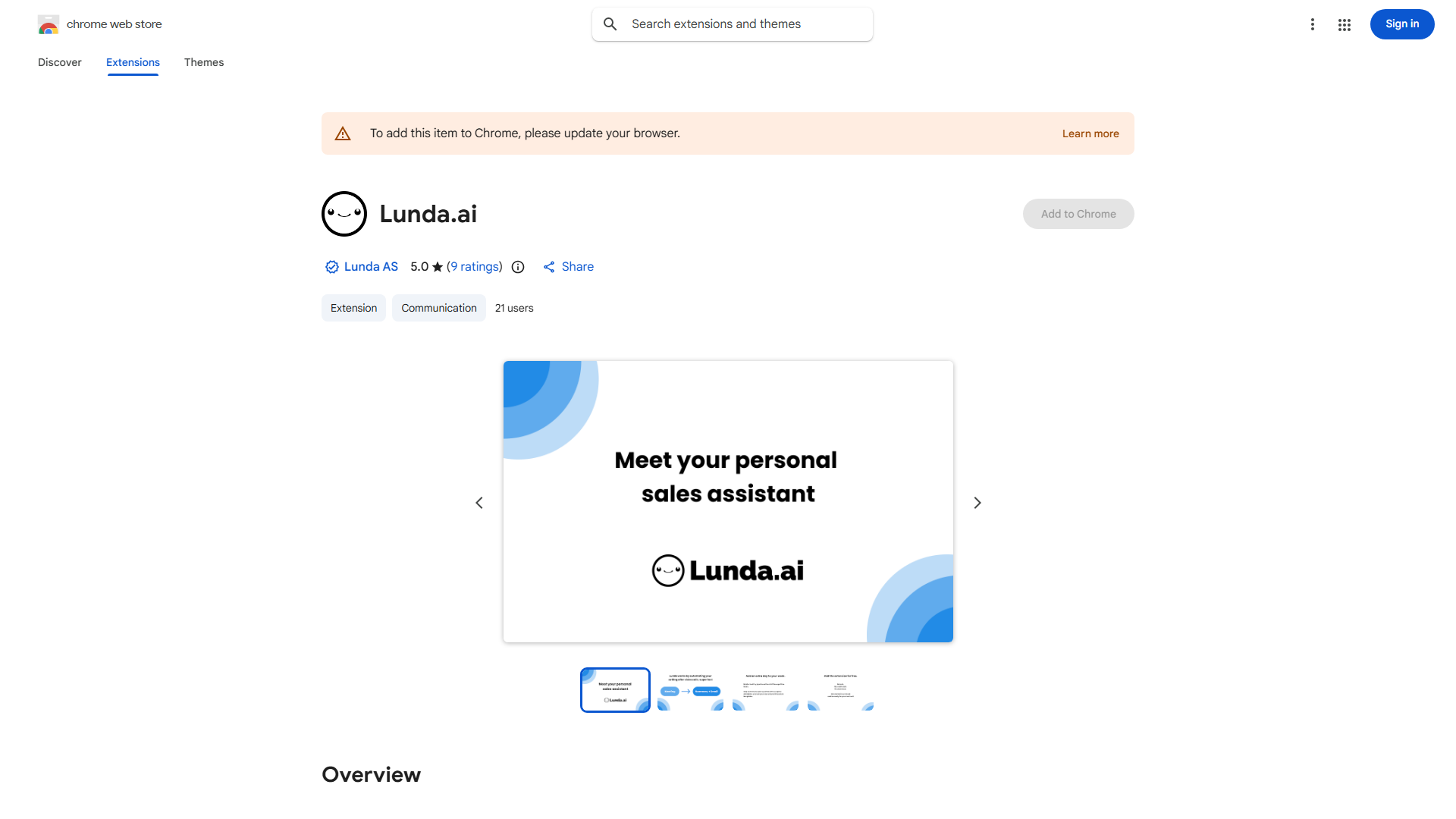 AI sales coach by Lunda.ai