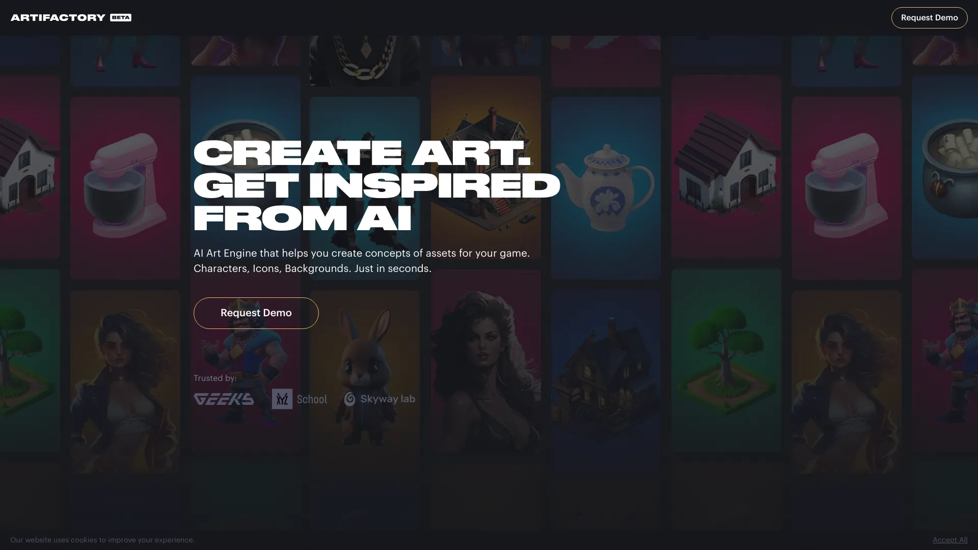 Artifactory – AI Game Assets Generation