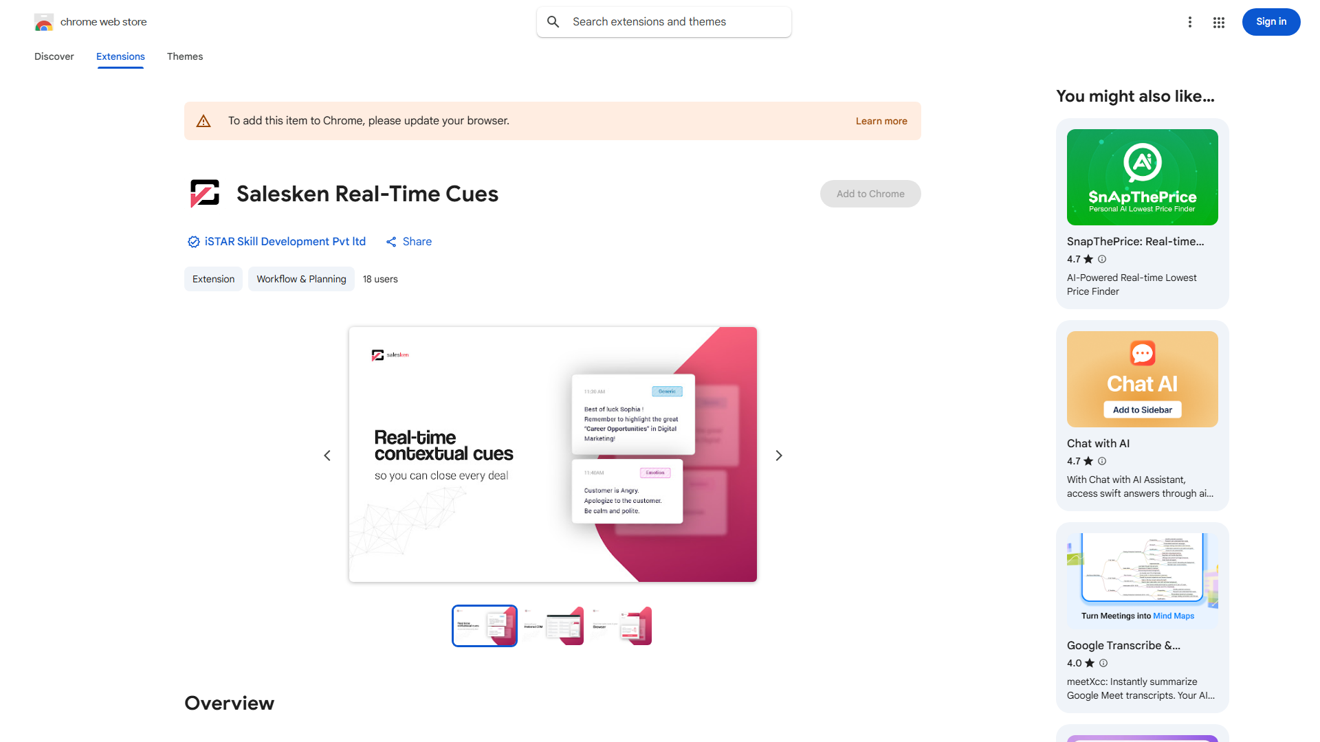Real Time Sales Assistant and AI Based Conversation Insights
