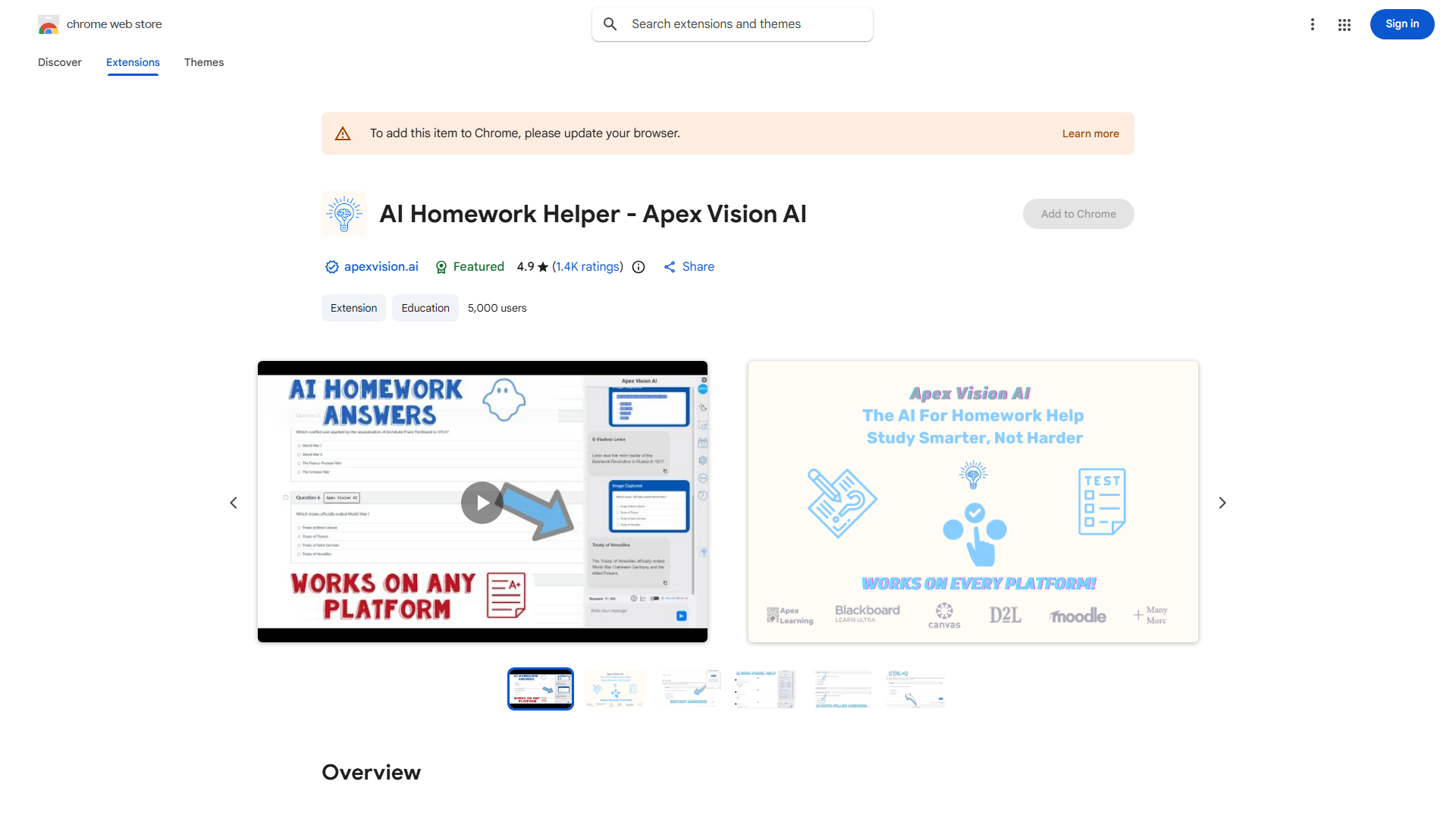 Homework & Test Answering AI Extension