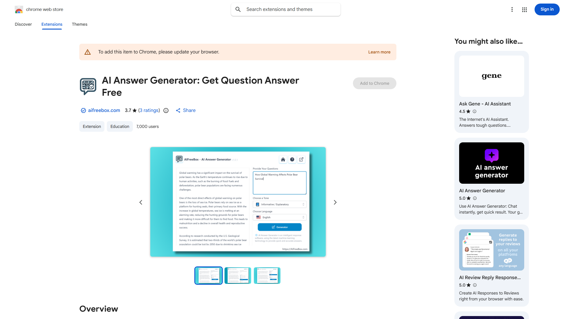 Free AI Answer Generator