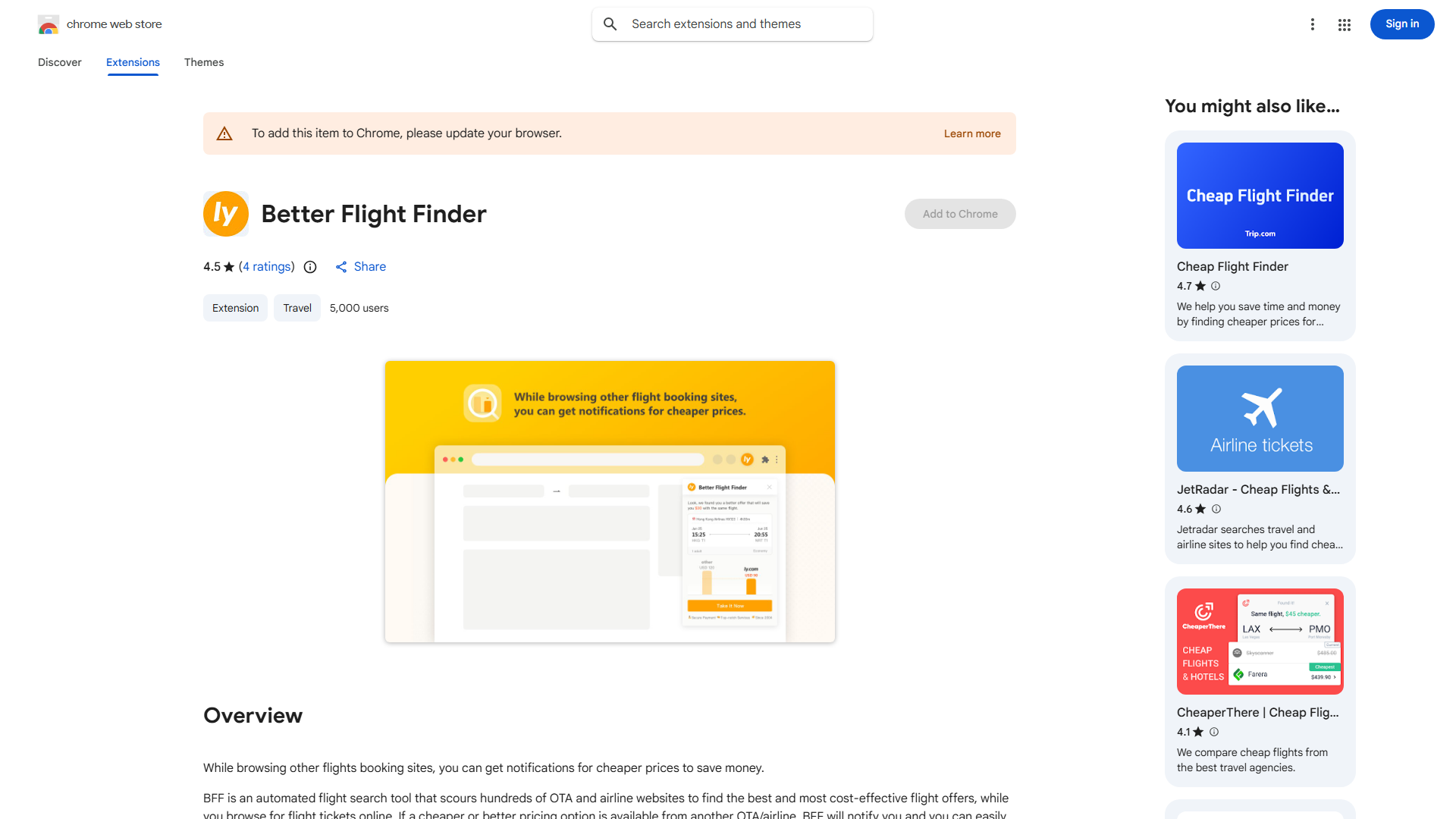 BFF (Best Flight Finder)