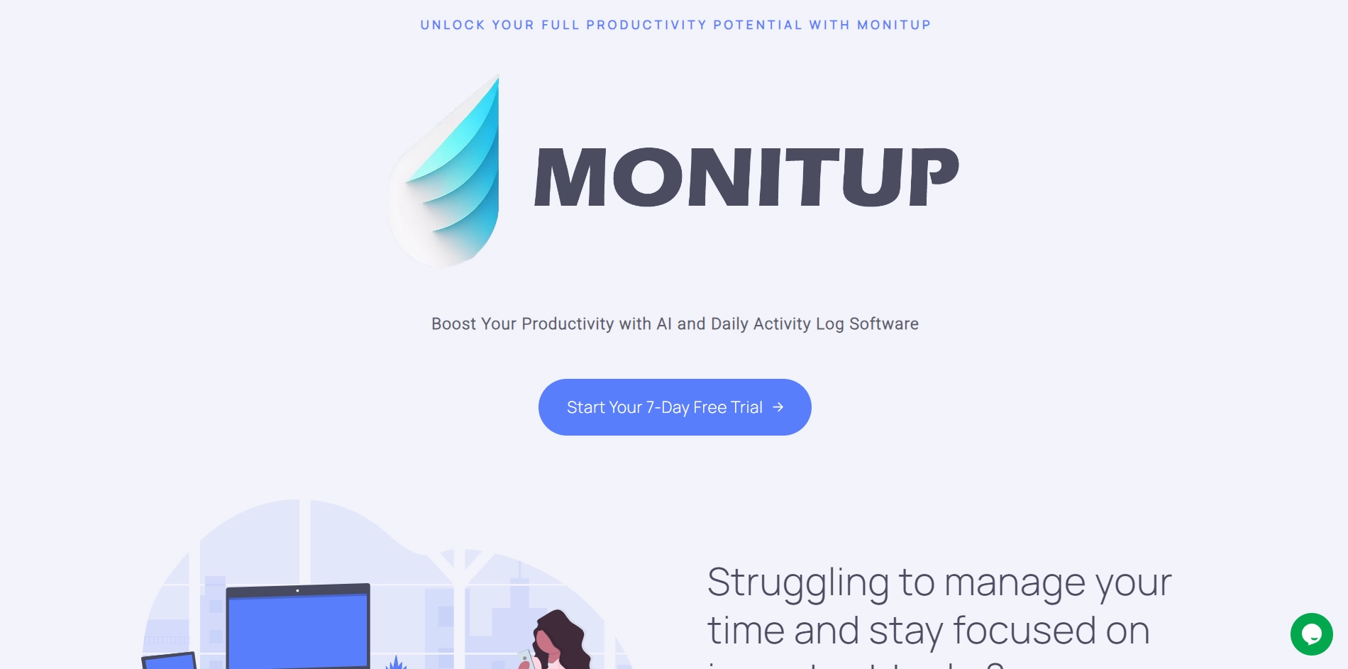 MonitUp AI Time Tracker
