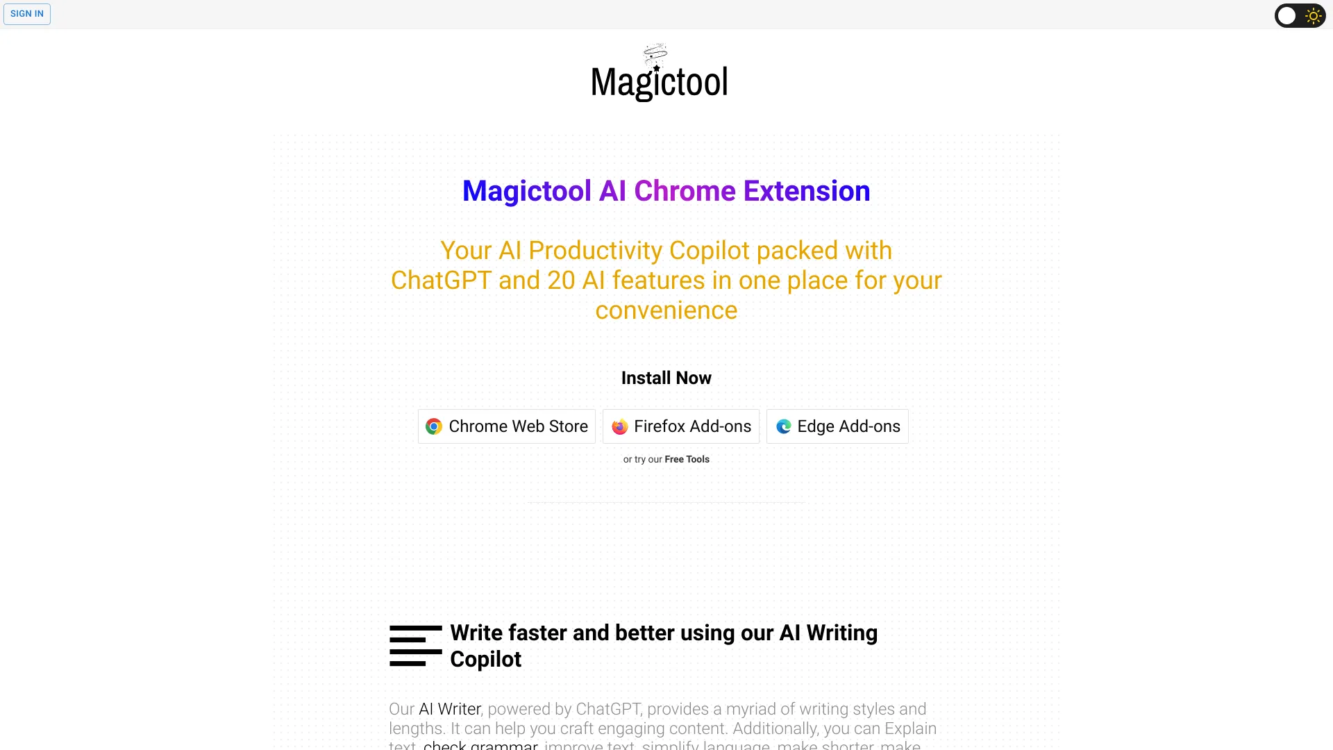 Magictool AI