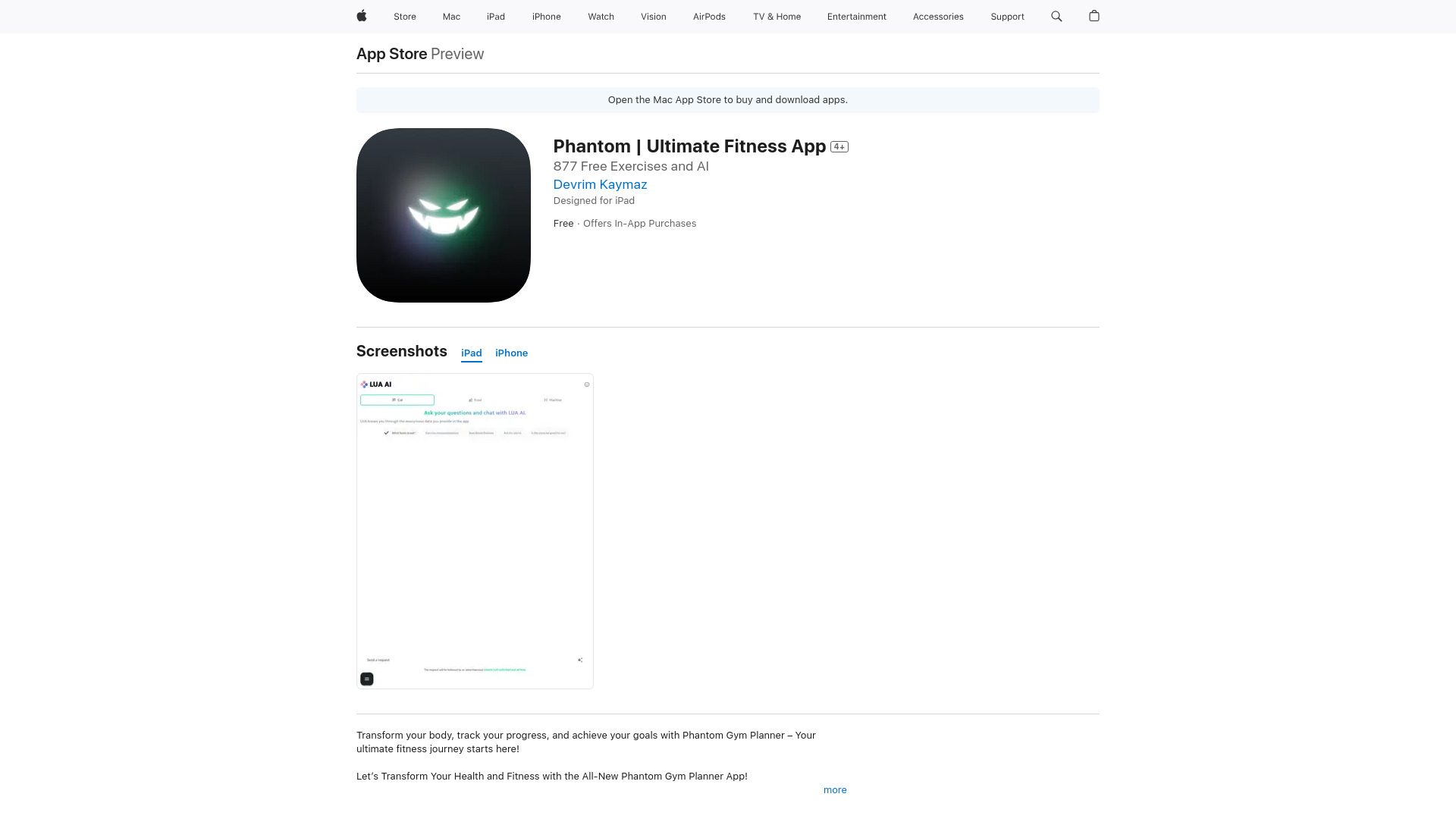 Phantom | Ultimate Fitness App