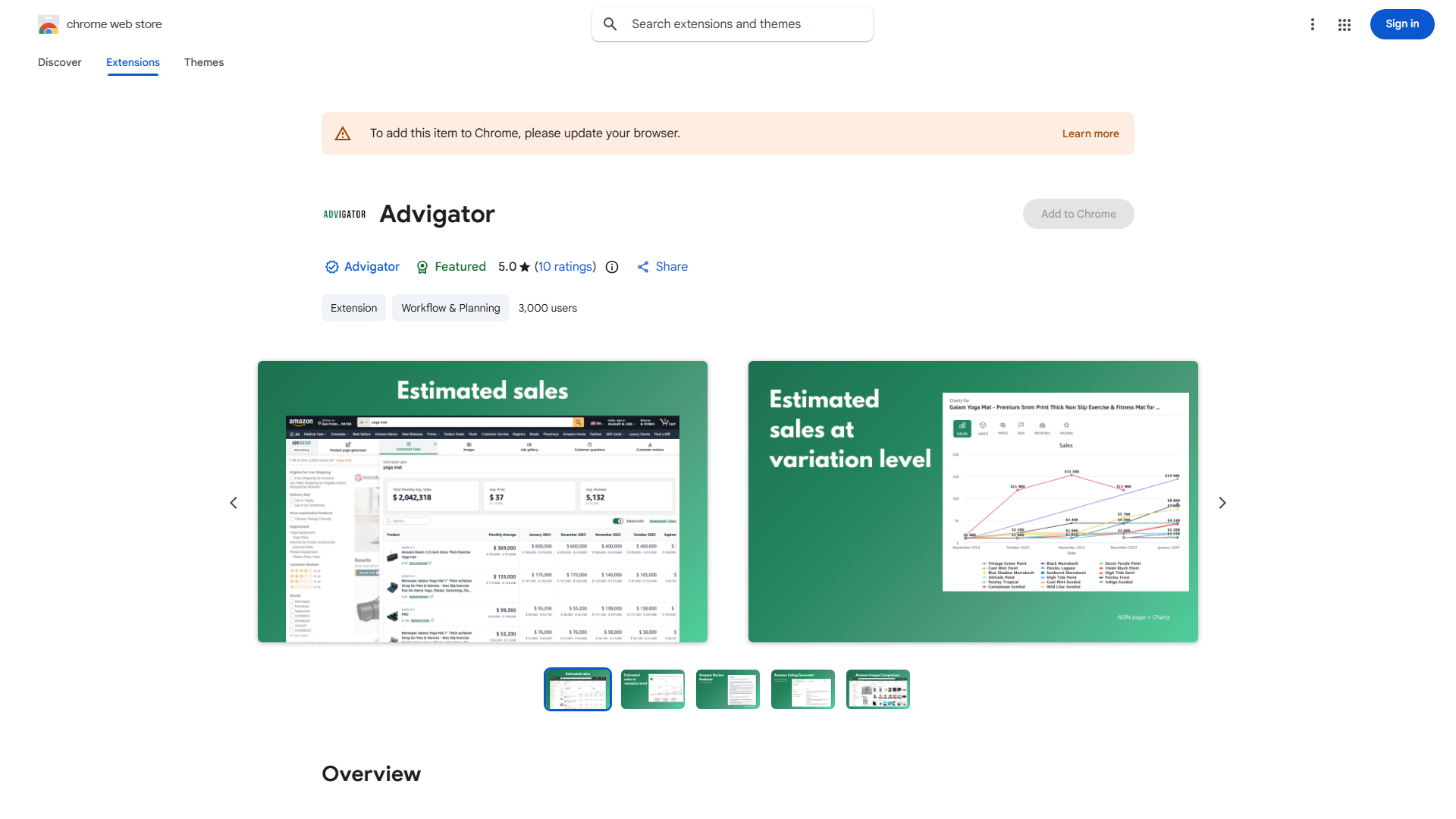 Advigator Chrome Extension & Advertising Software