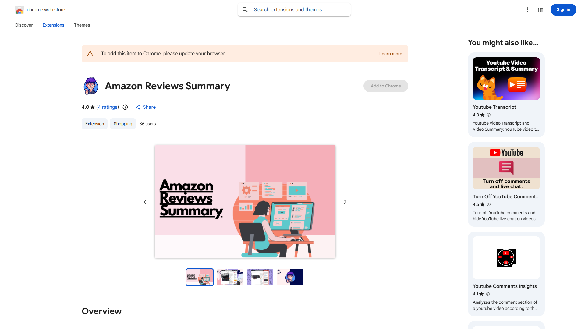 Amazon Reviews Summary