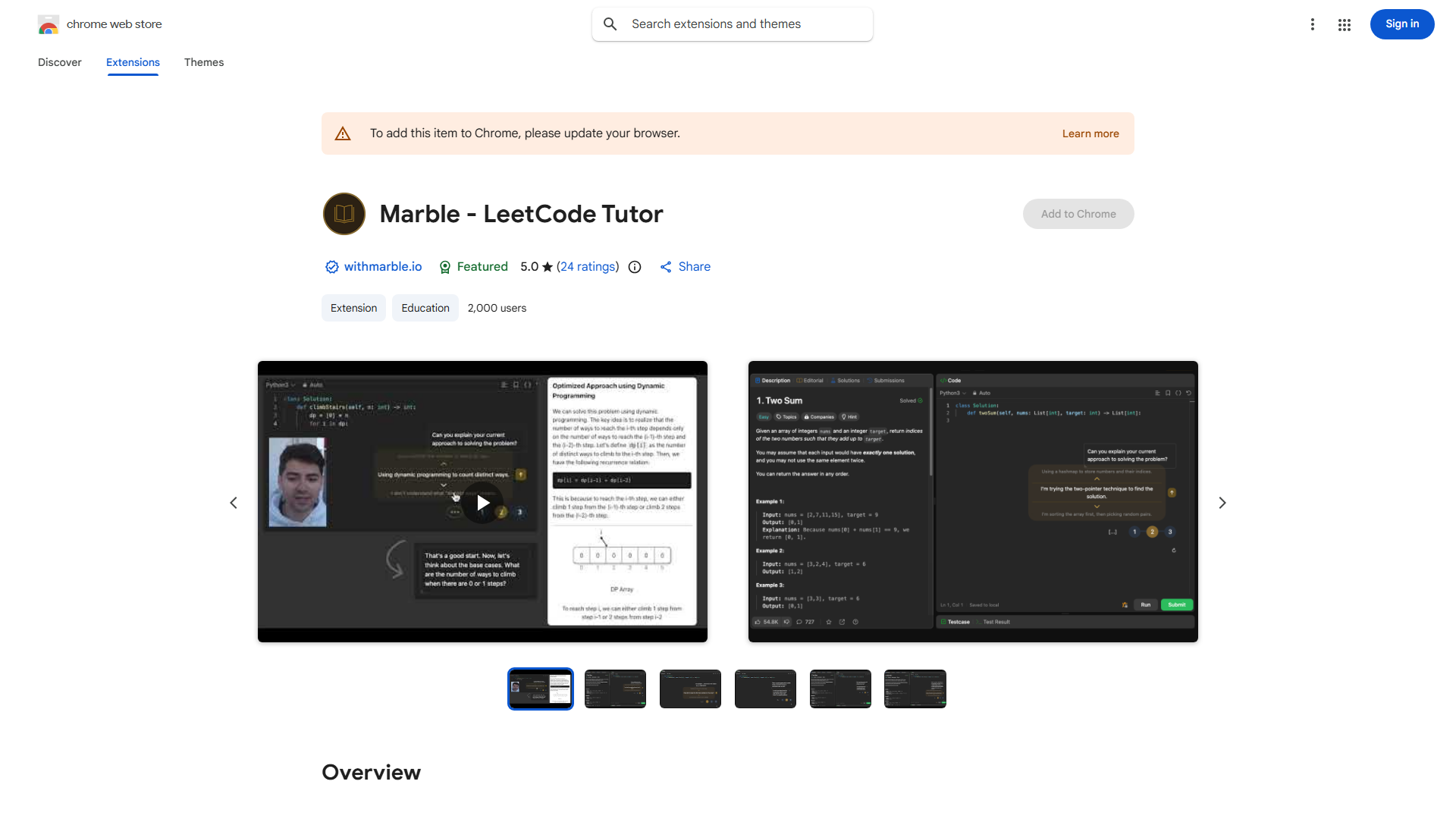 Leetcode Walkthrough
