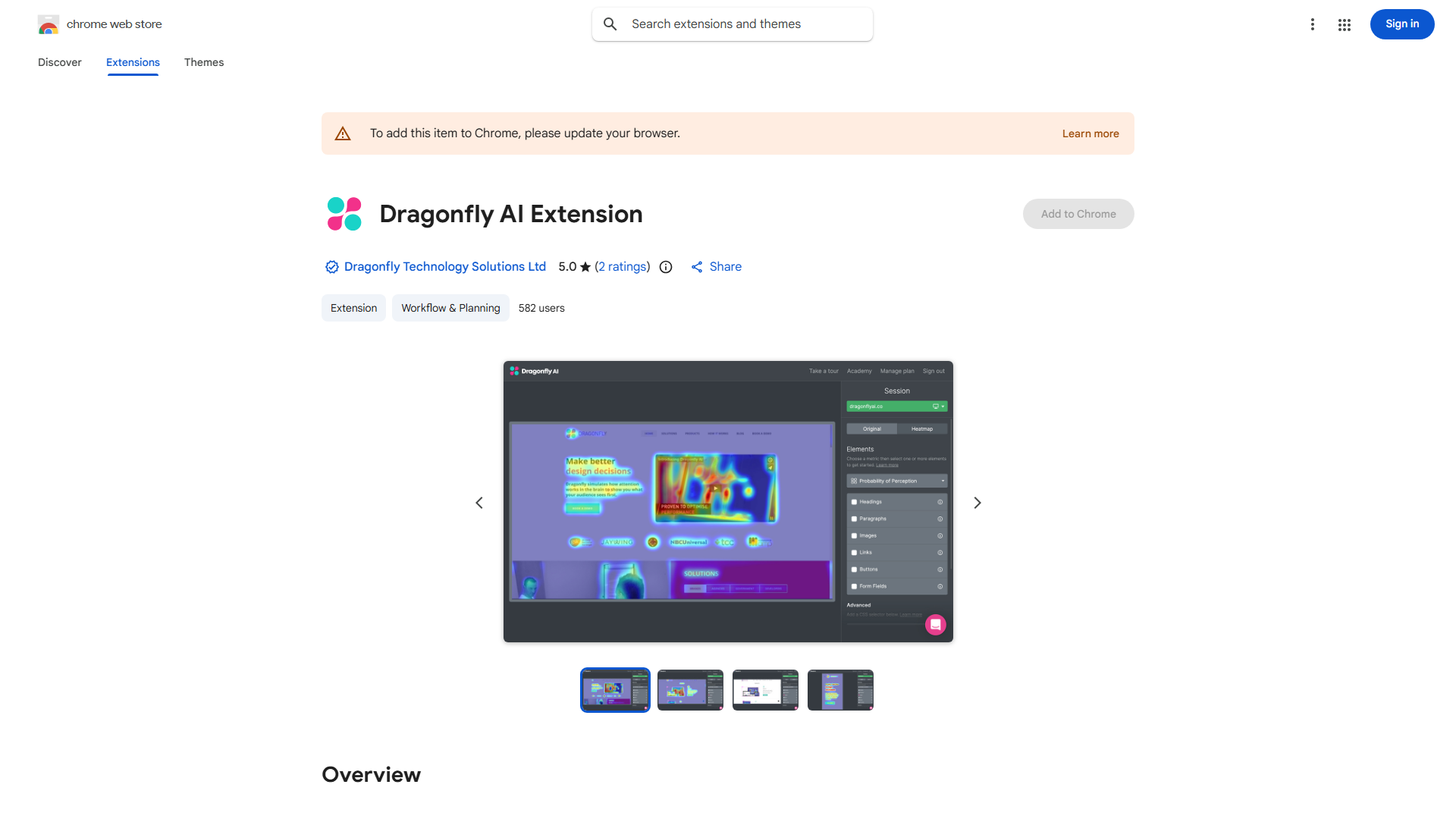 Dragonfly AI Extension