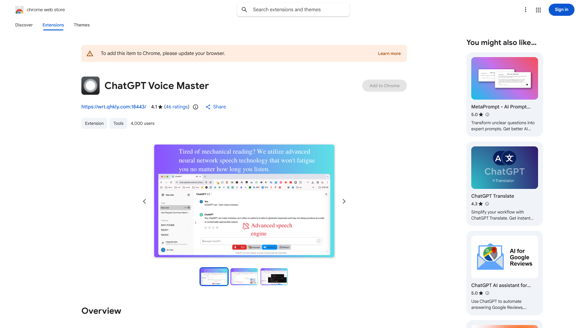 ChatGPT Voice Master