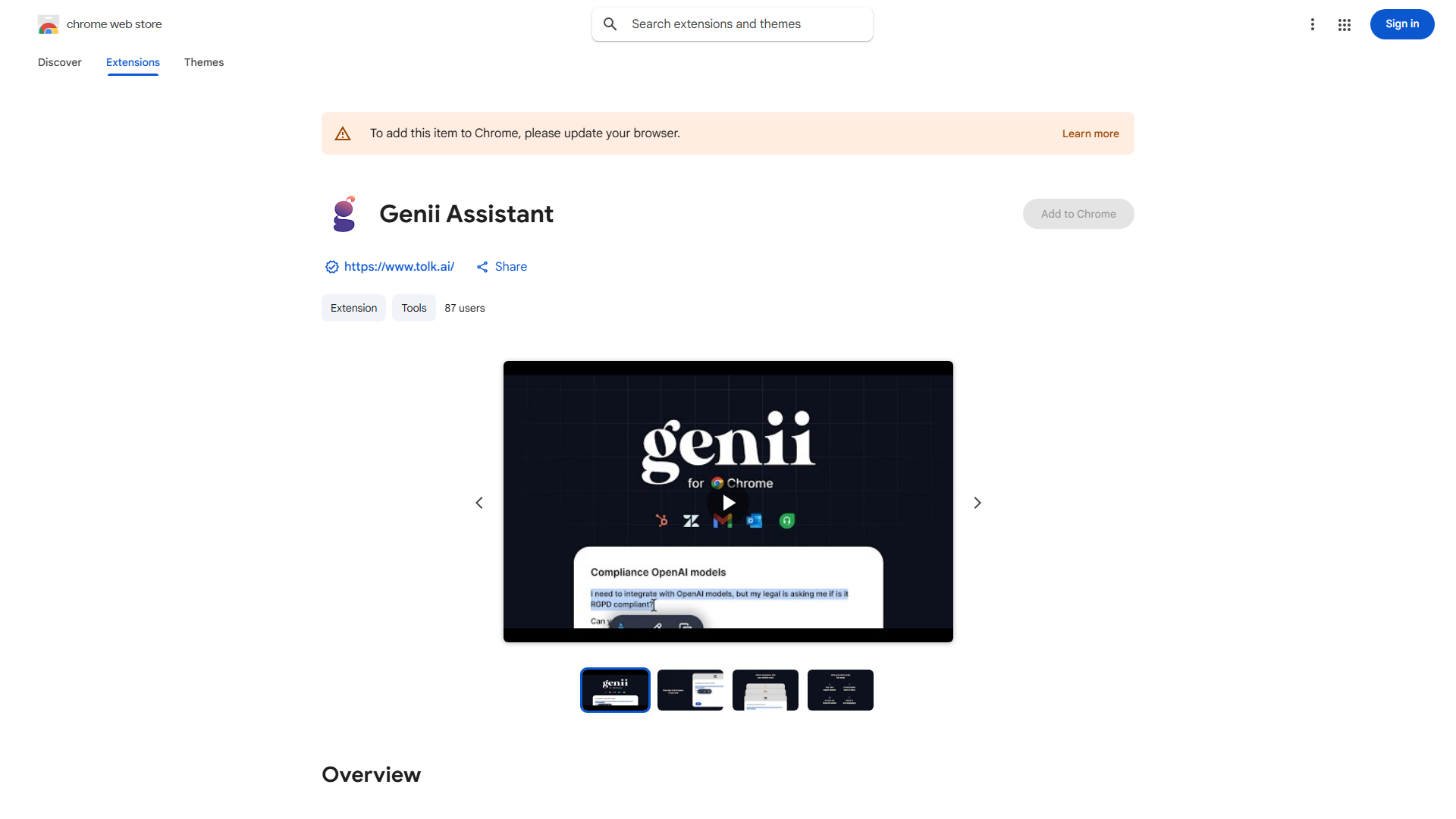 Genii Assistant