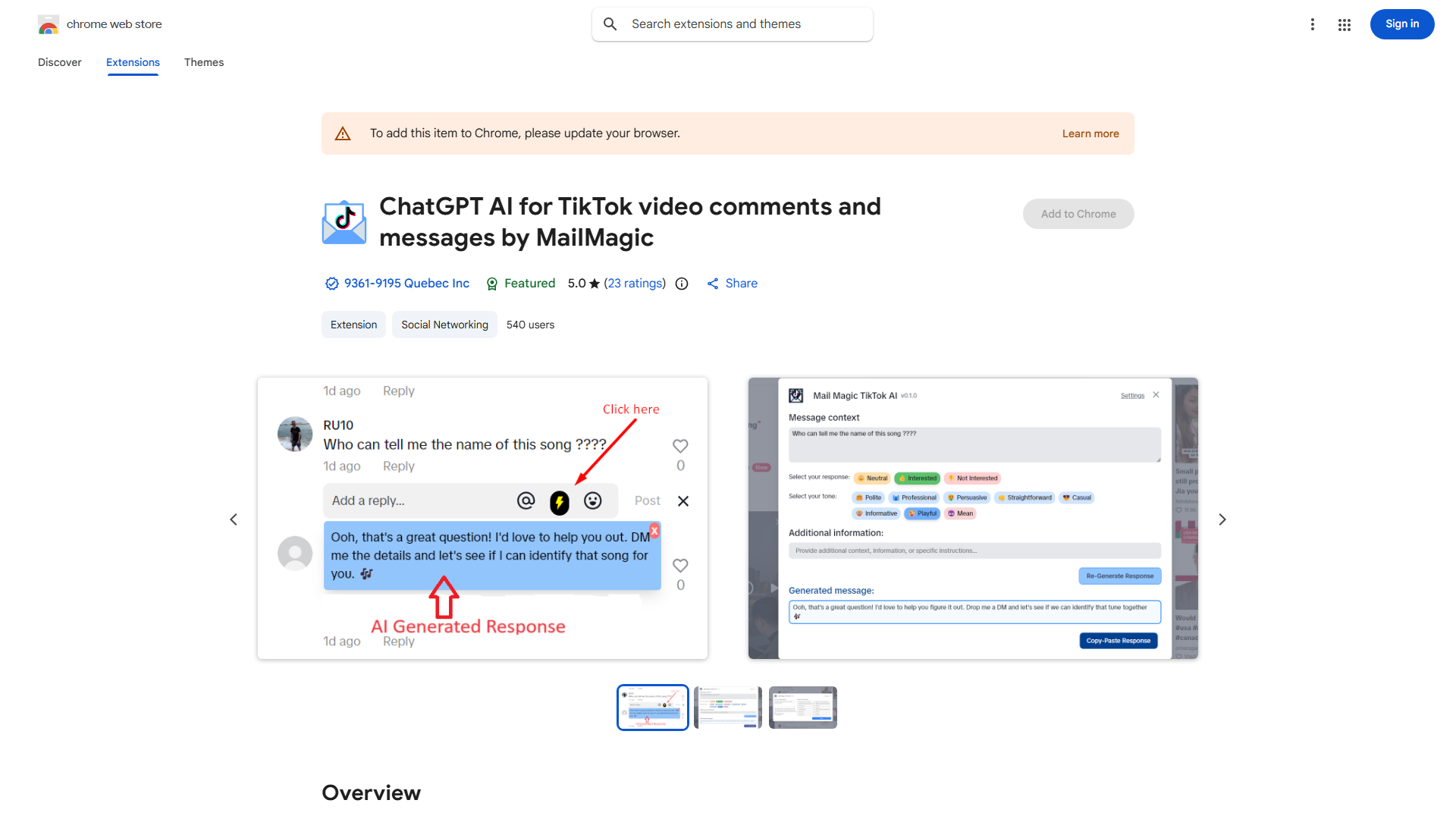 TikTok Comment Generator
