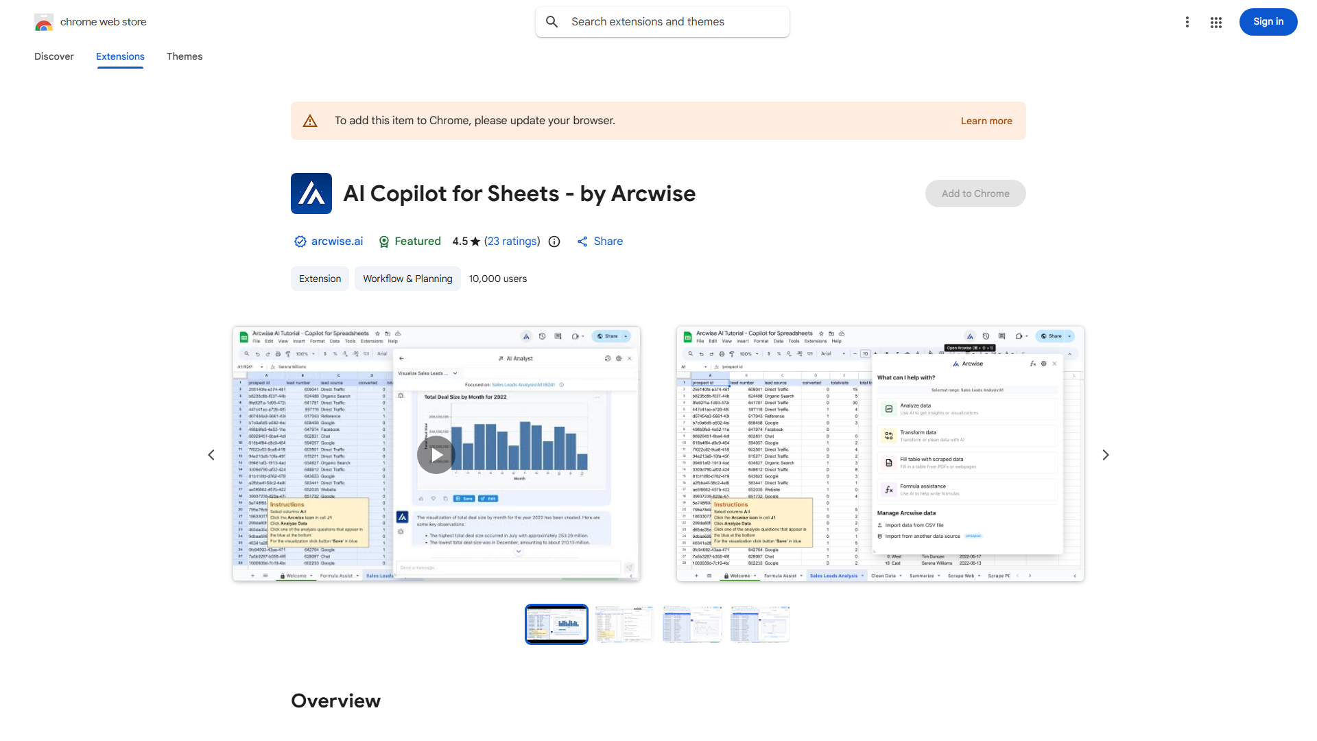 Use the AI behind ChatGPT to explain, transform, and ingest data in Sheets with text commands!