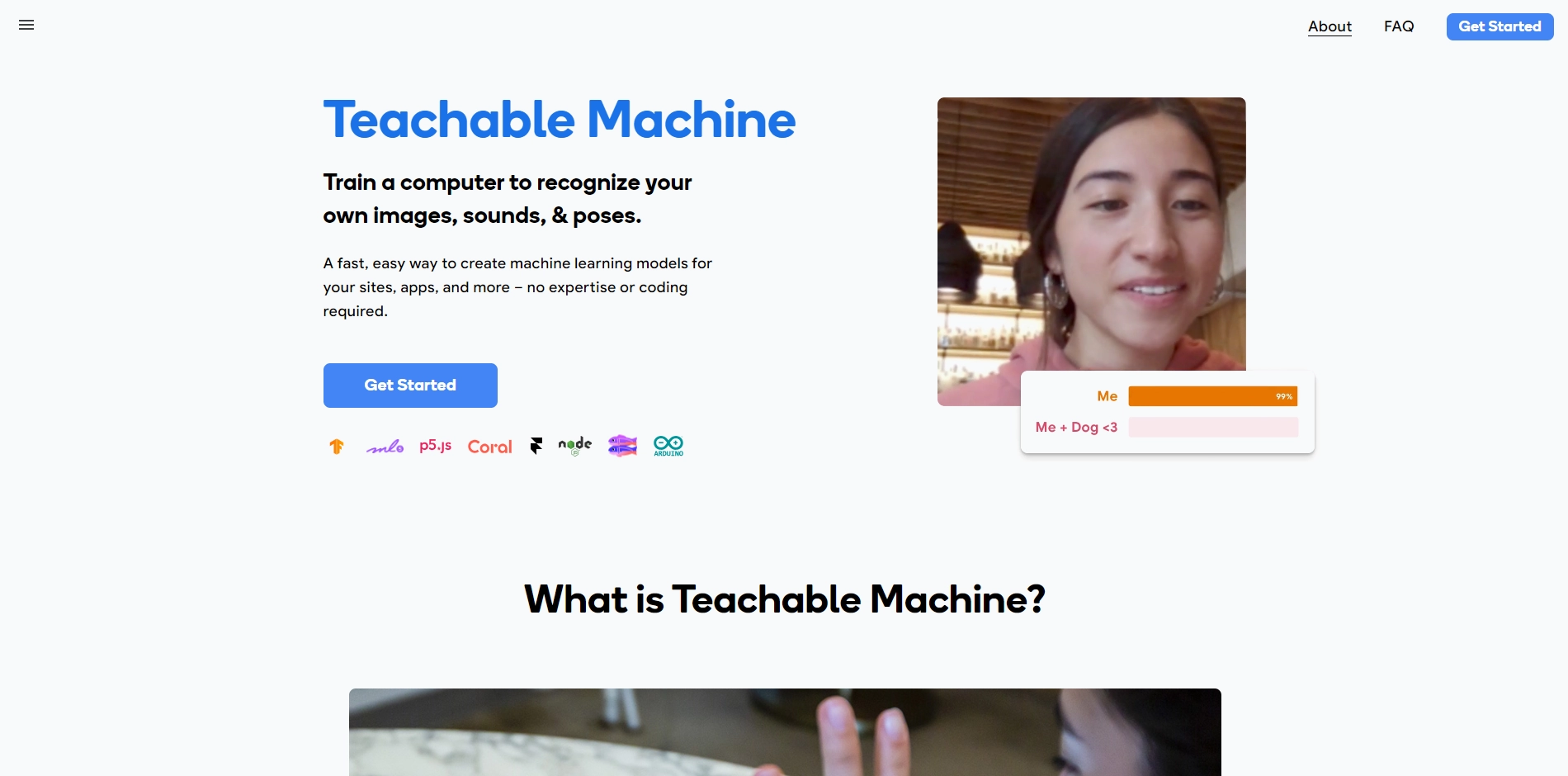 Teachable Machine