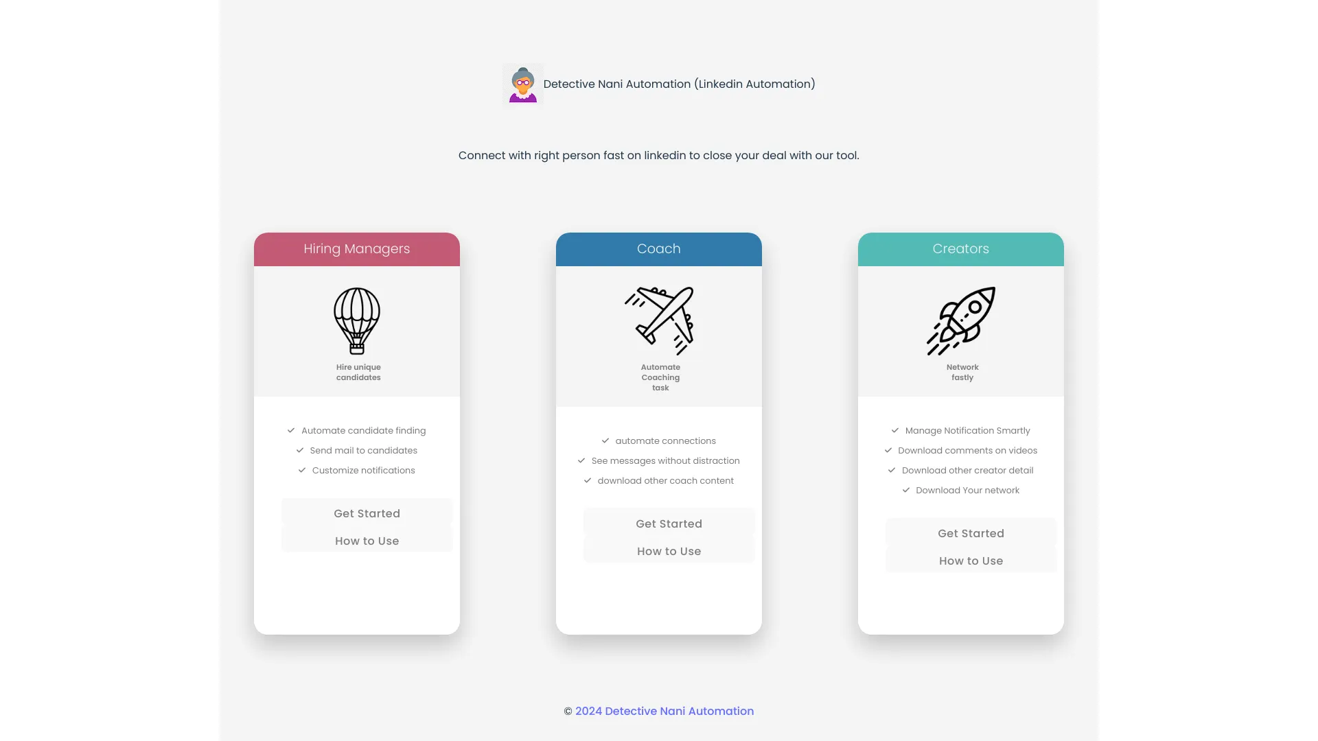 Detective Naani Automation