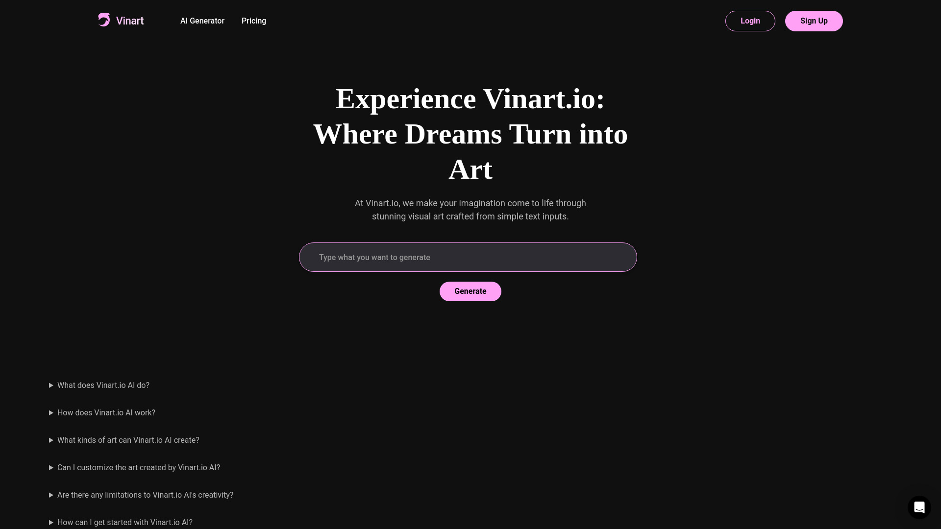 Vinart.io