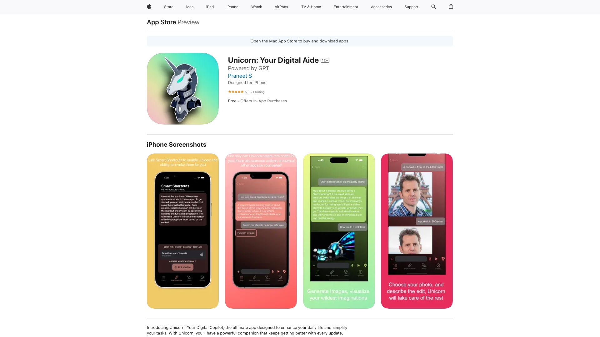 Unicorn: Your Digital Aide