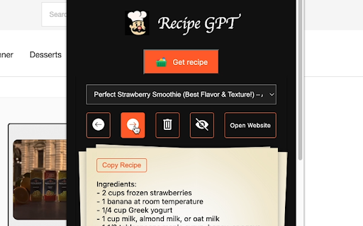 Recipe GPT