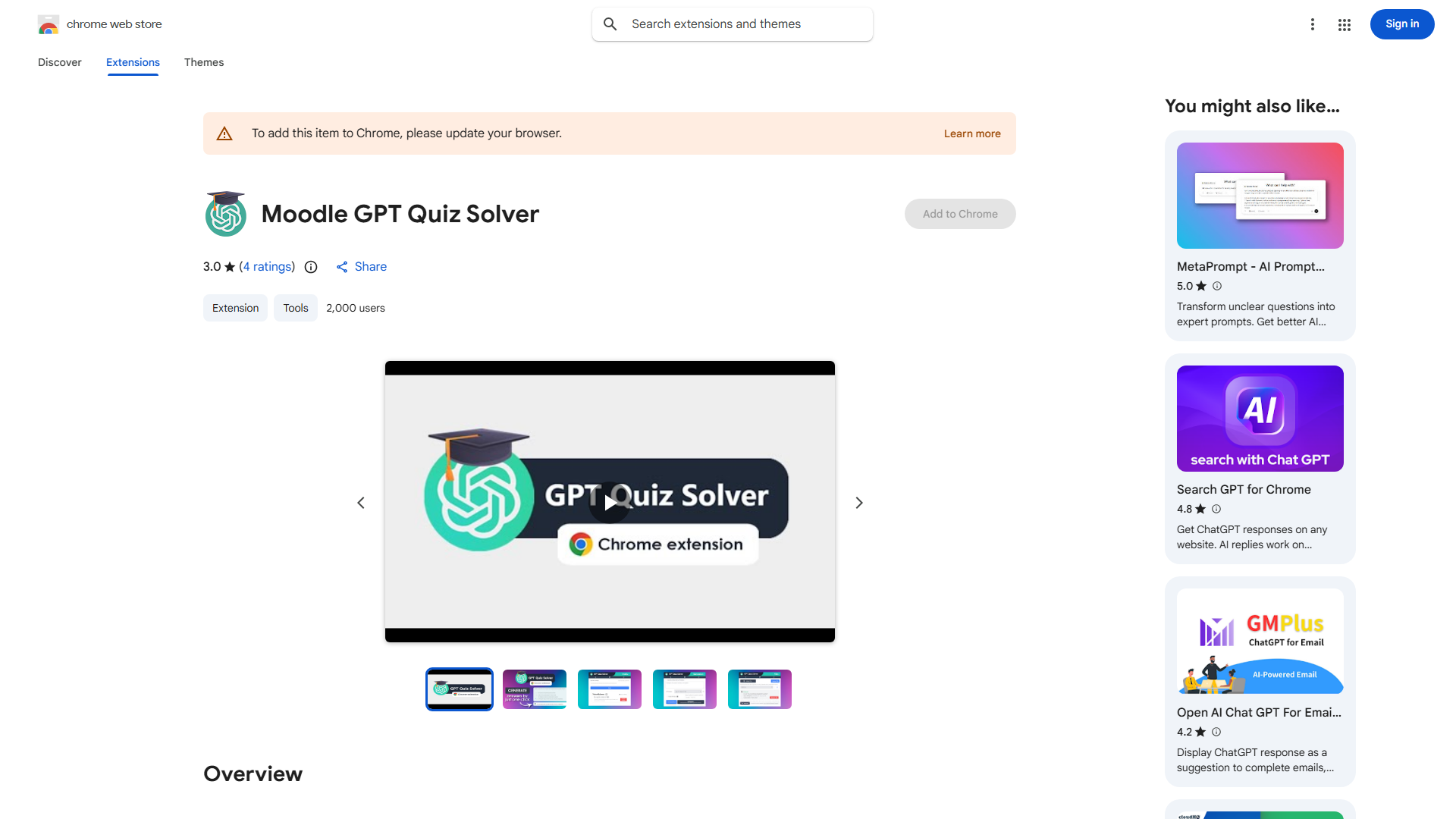 Moodle GPT Quiz Solver