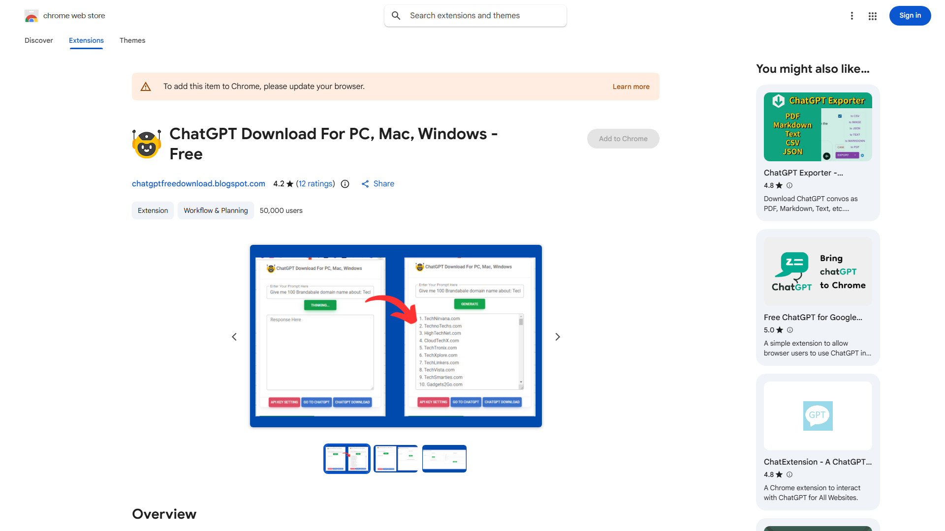 Download ChatGPT for PC, Mac, and Windows Extension