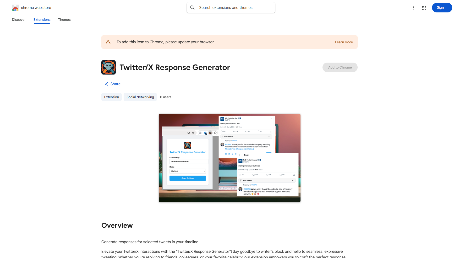 Twitter/X Response Generator