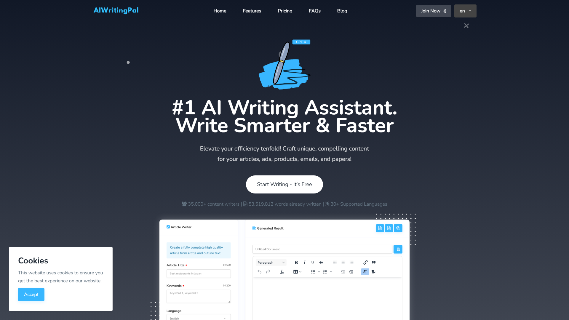 AIWritingPal