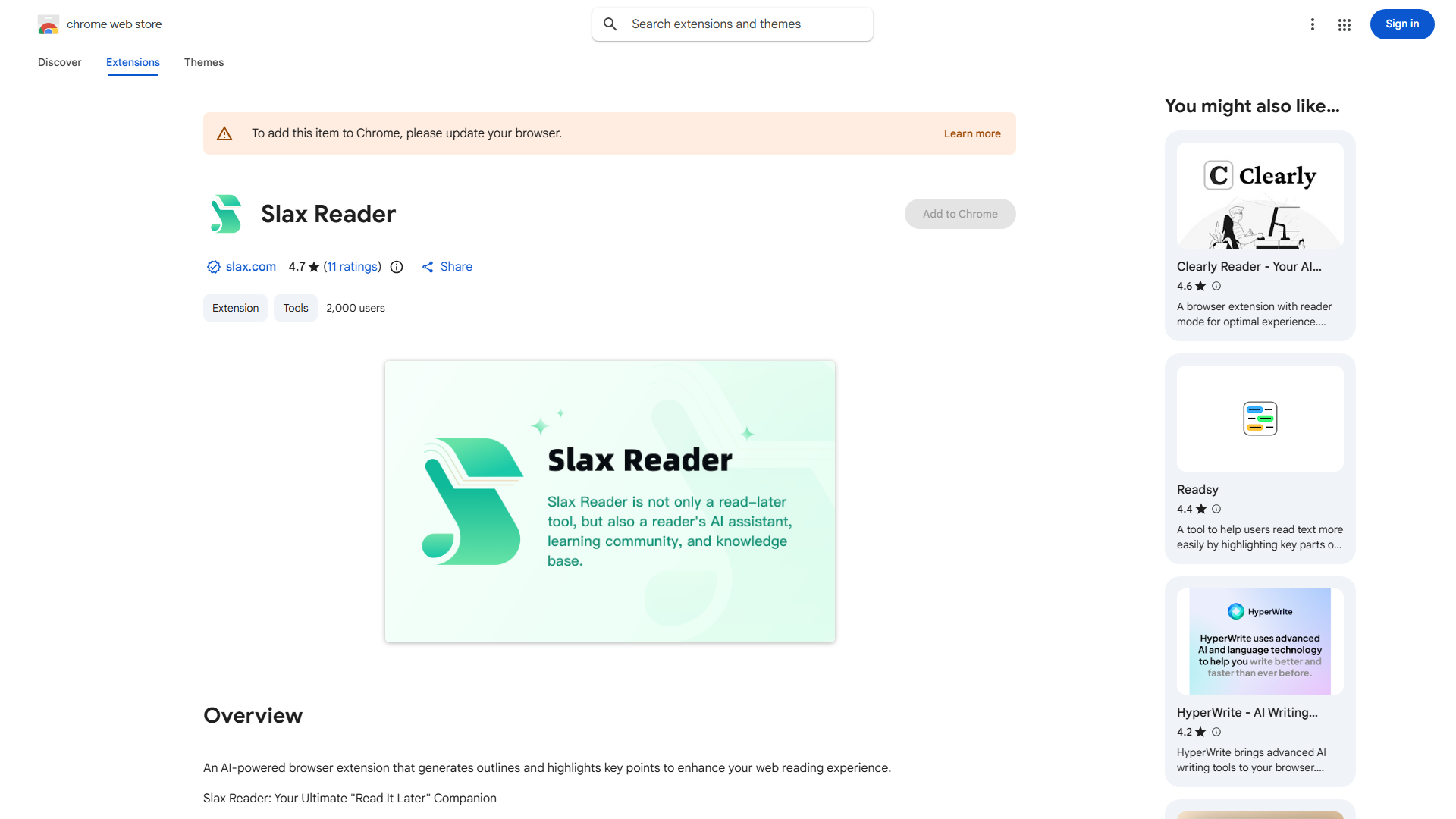AI-powered browser extension