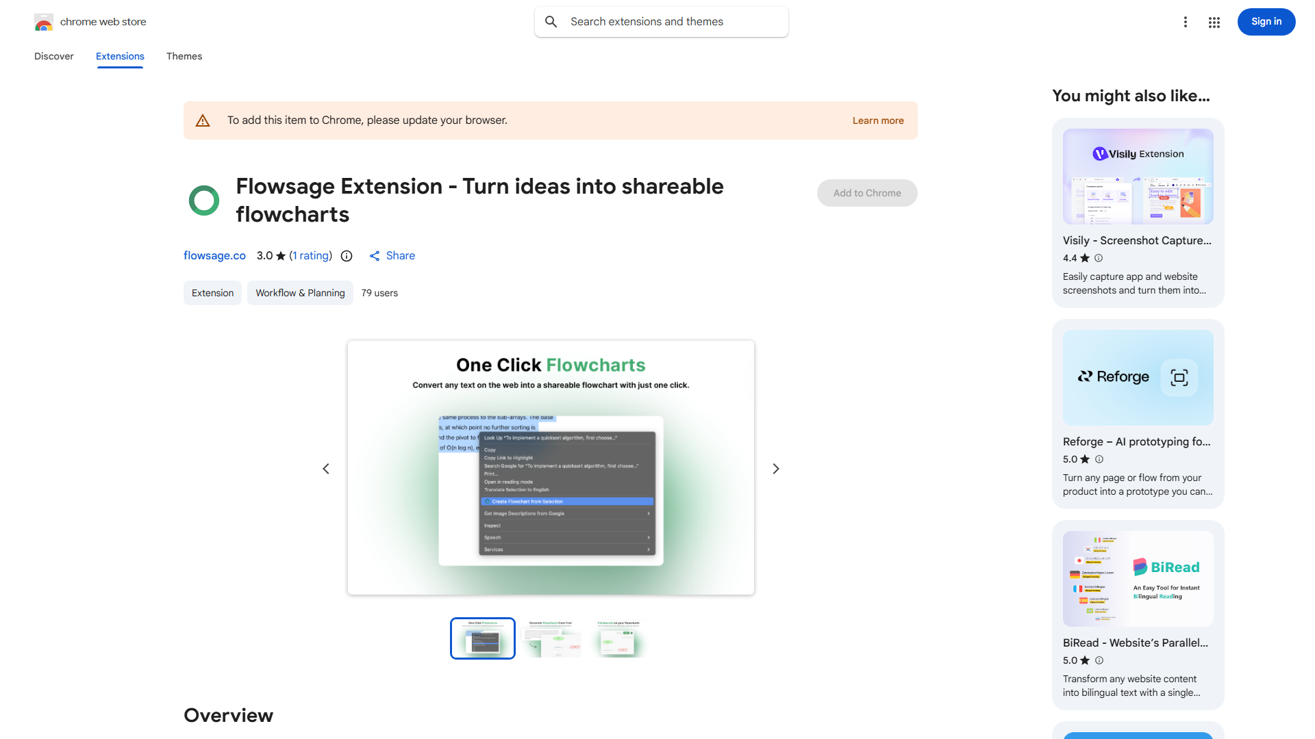 Flowsage Chrome Extension