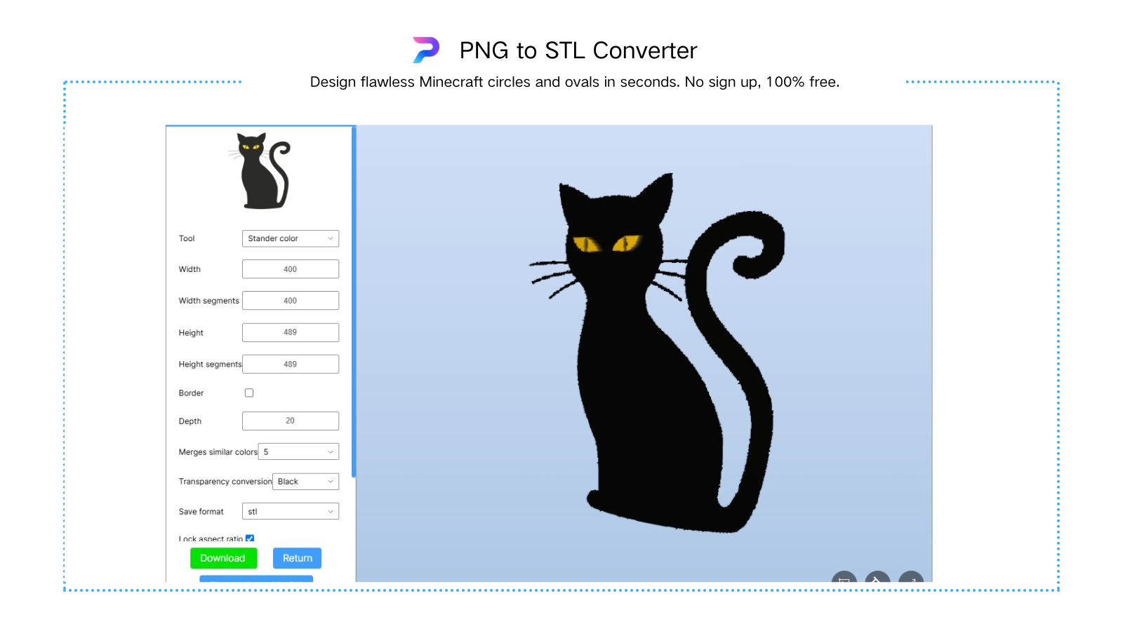 PNG to STL Converter – 3DPEA