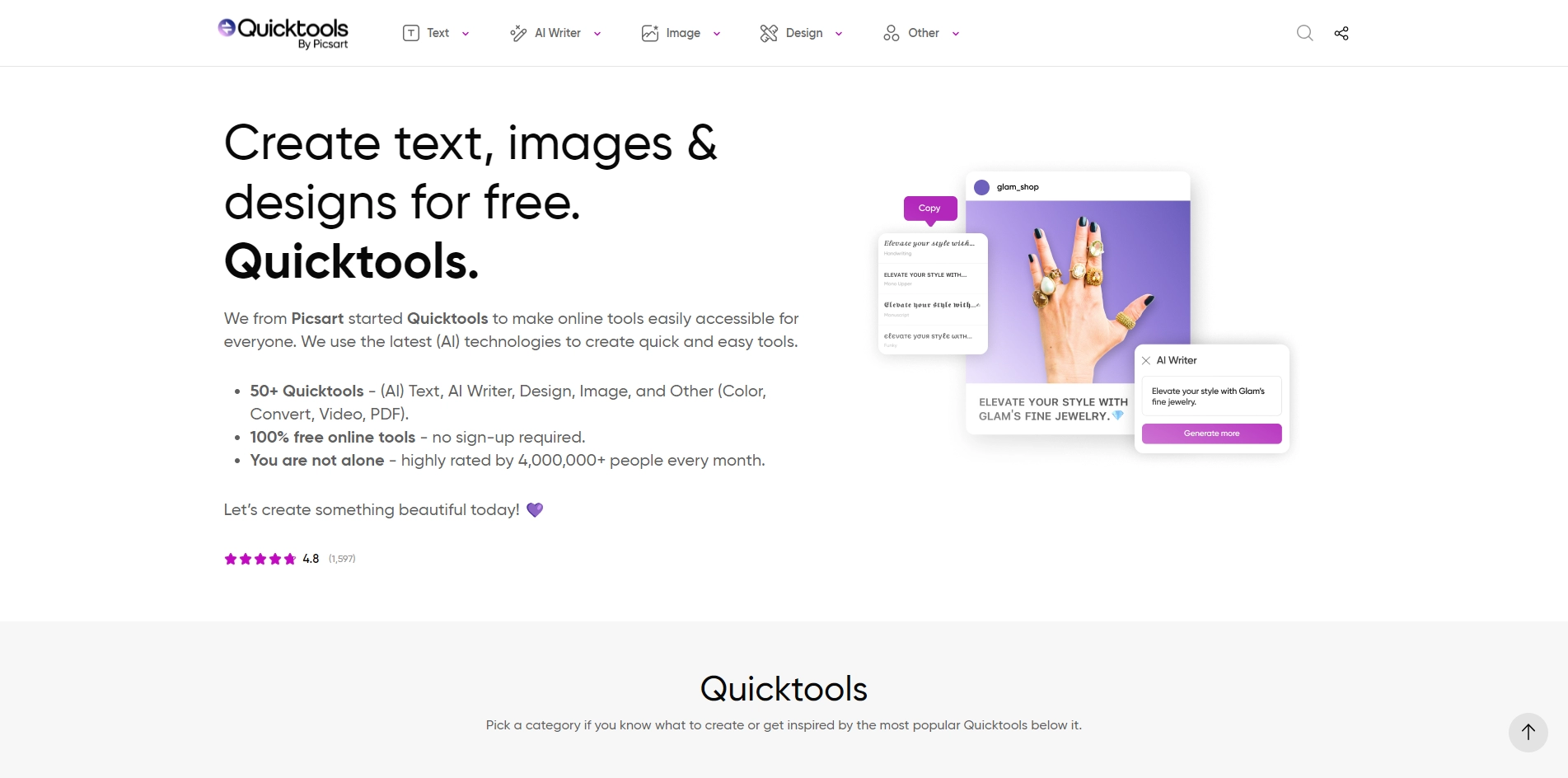 QuickTools by Picsart