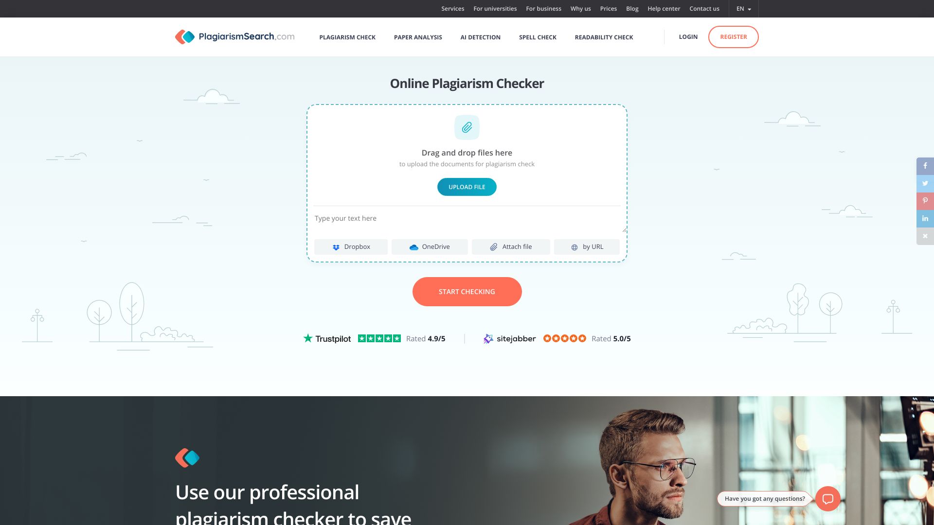 PlagiarismSearch.com